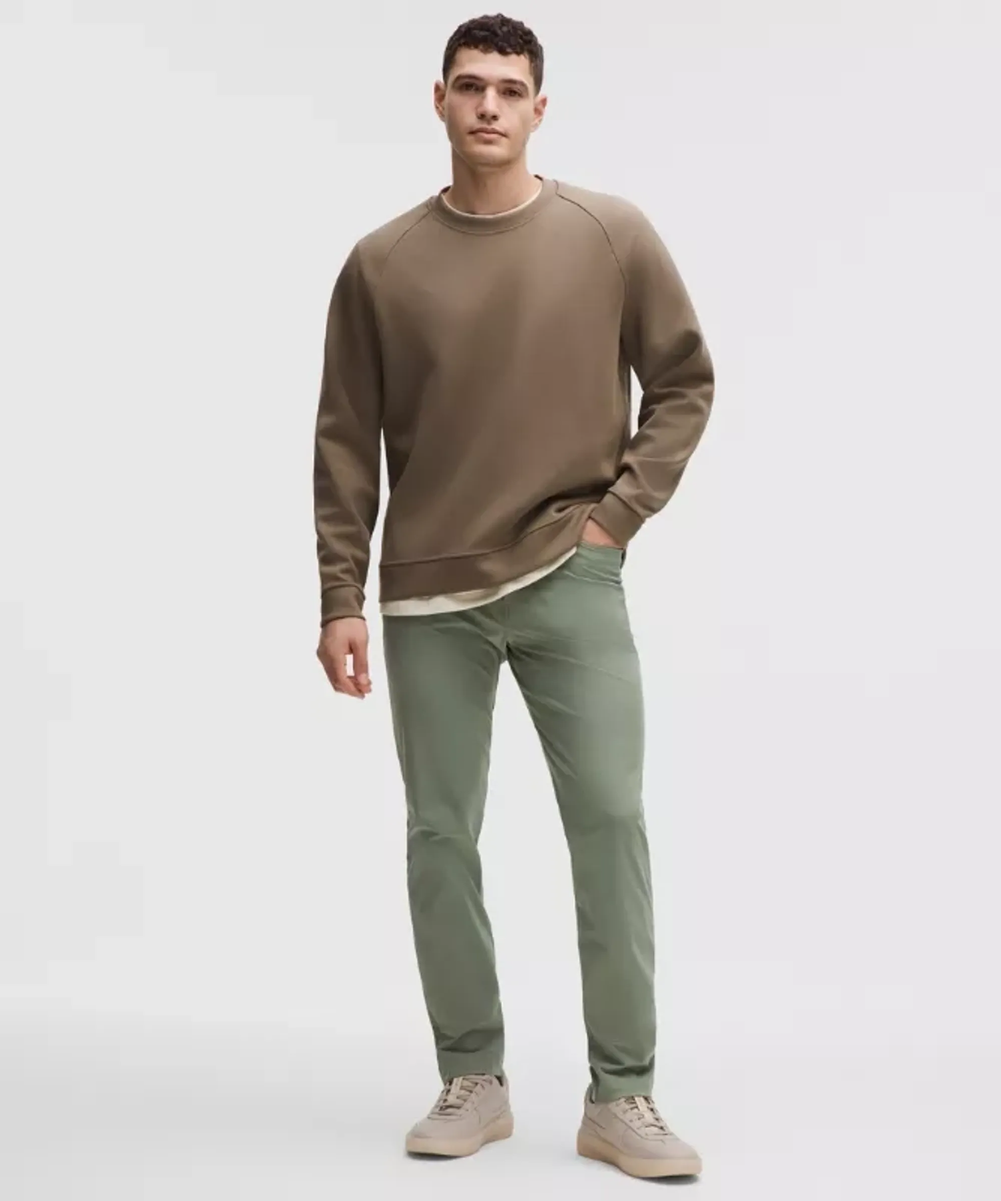 lululemon – Men's ABC Slim-Fit 5 Pocket Trousers 30L Warpstreme – Color Green/Pastel – Size 28