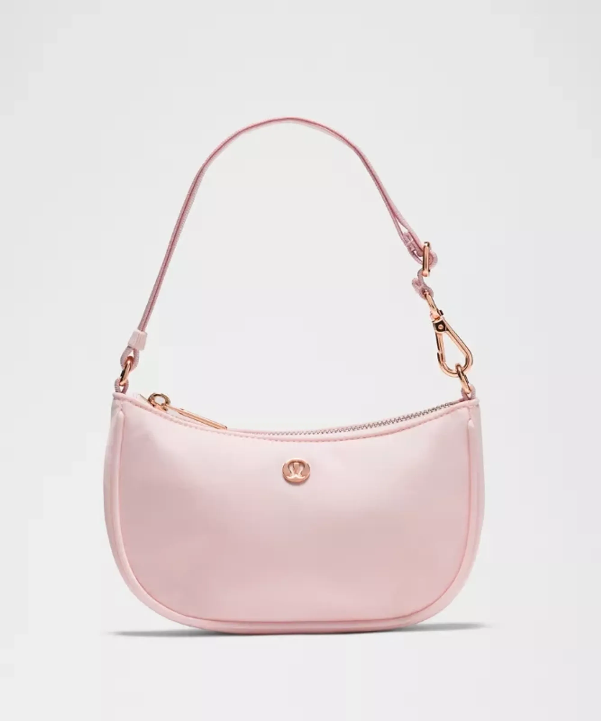 lululemon – City Essentials Mini Shoulder Bag 1L – Color Pink/Gold