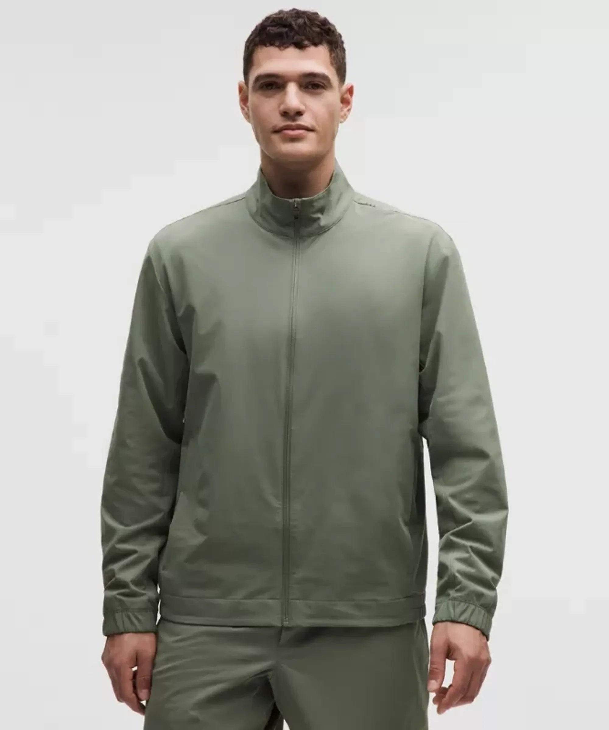 lululemon – Men's Zeroed In Track Jacket – Color Green/Pastel – Size Large