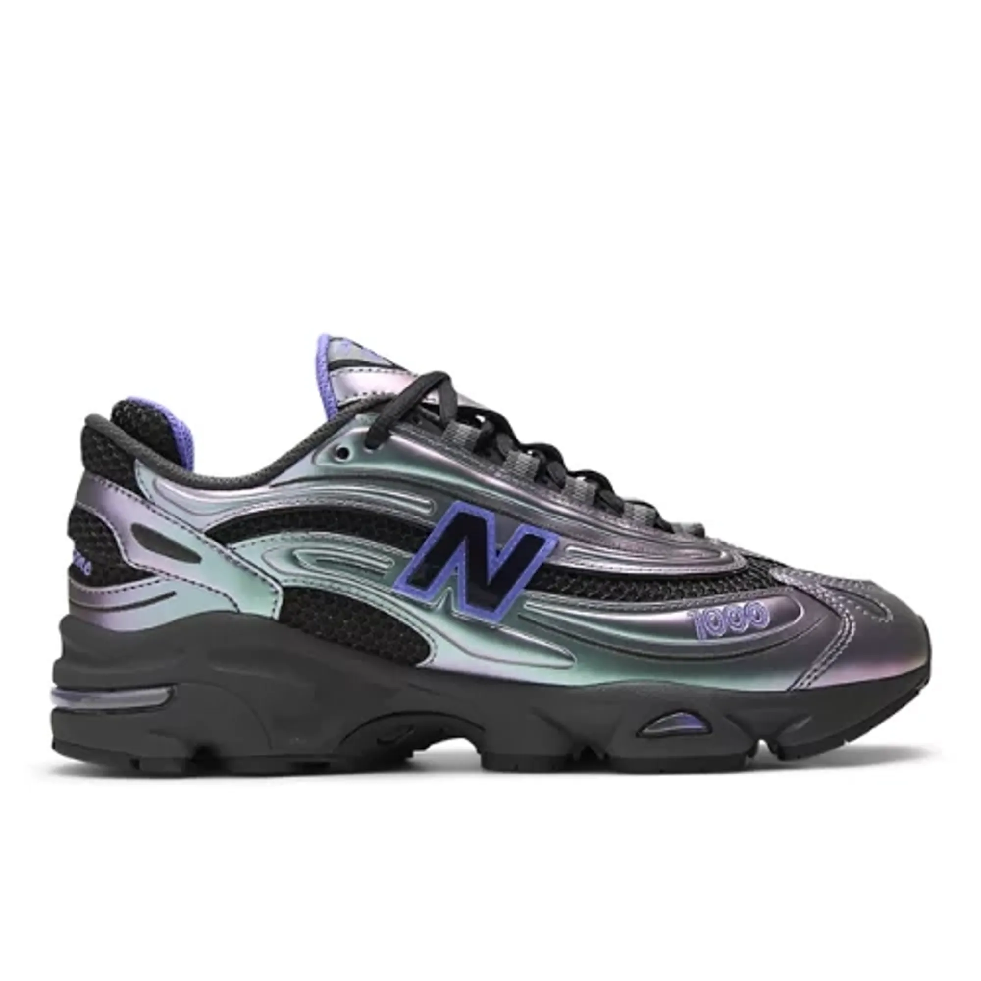 New Balance Unisex 1000 in Black/Blue Synthetic