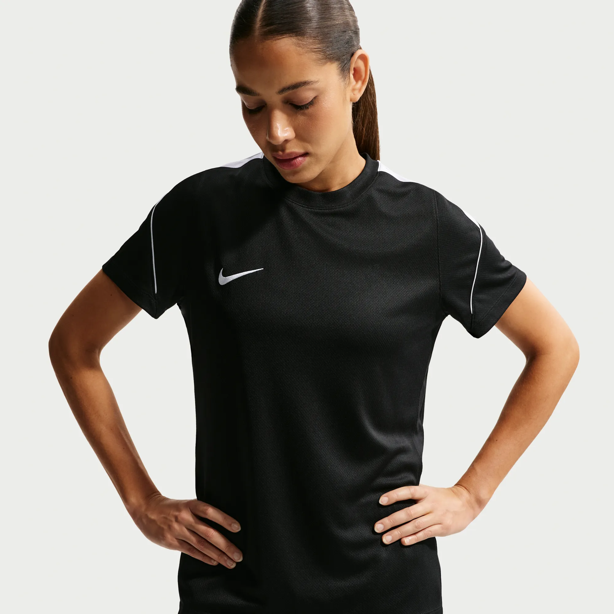 Nike Strike Women's Dri-FIT Football Short-Sleeve Top - Black