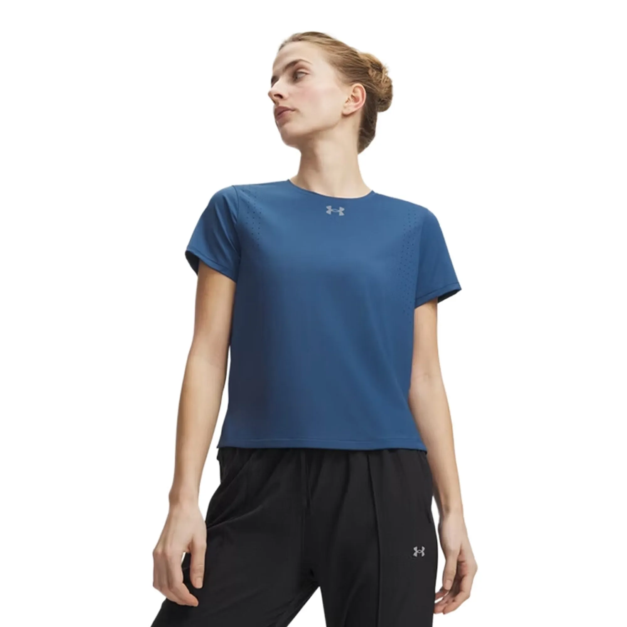 Under Armour  Velociti Pro Women's Short Sleeve Wham Blue / Reflective L