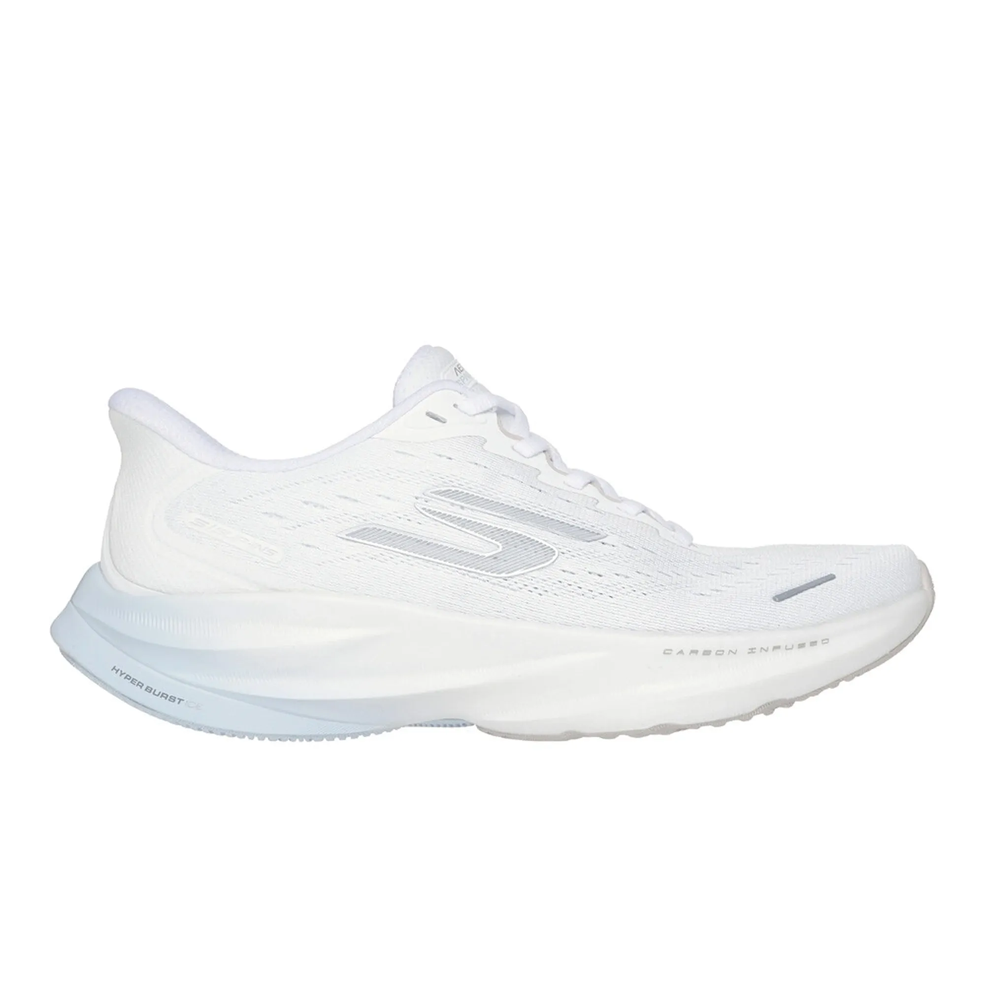 Skechers Women's Slip-ins: Aero Spark Sneaker in White/Silver