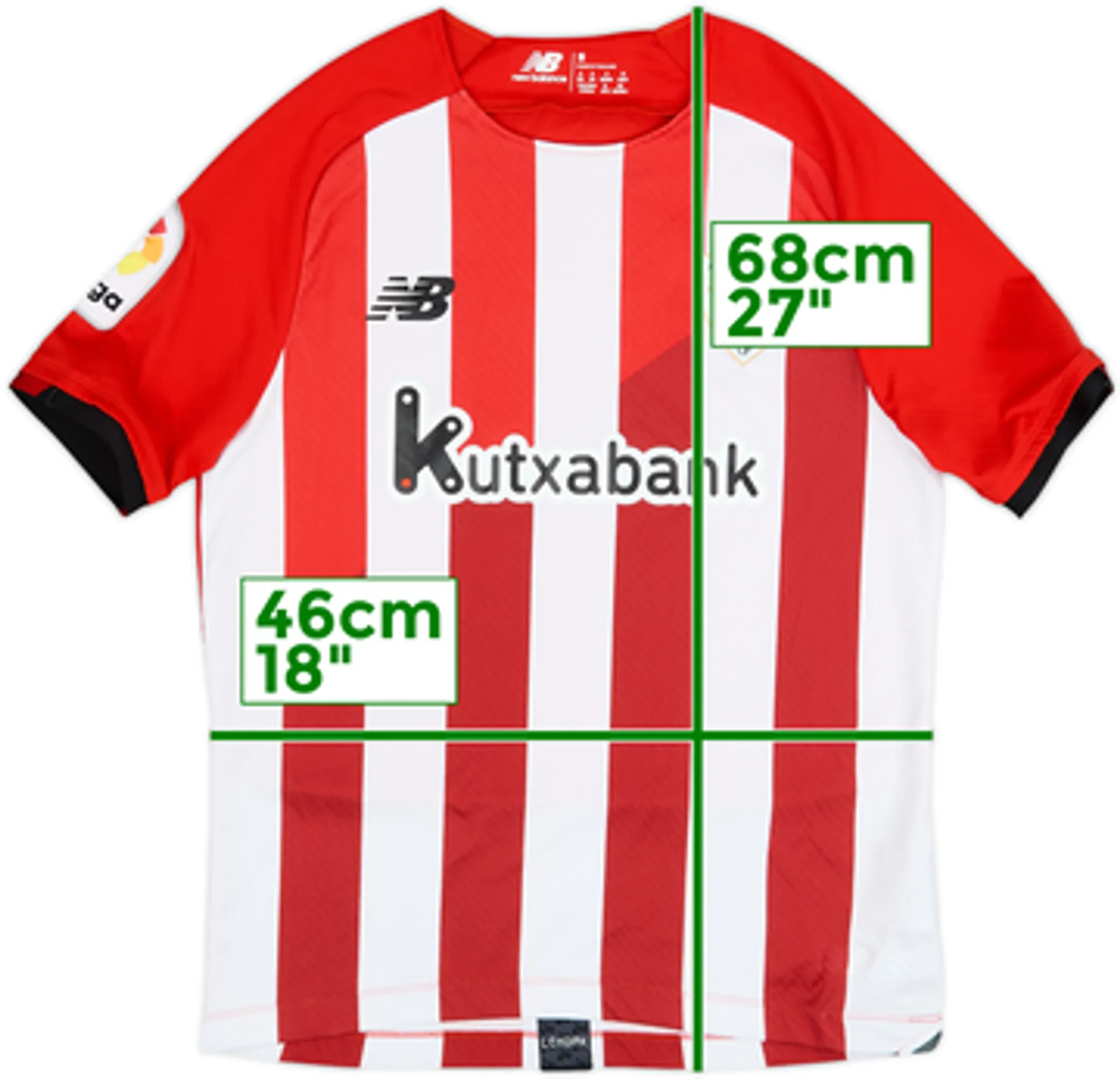 2021-22 Athletic Bilbao Home Shirt - 8/10 - (S)