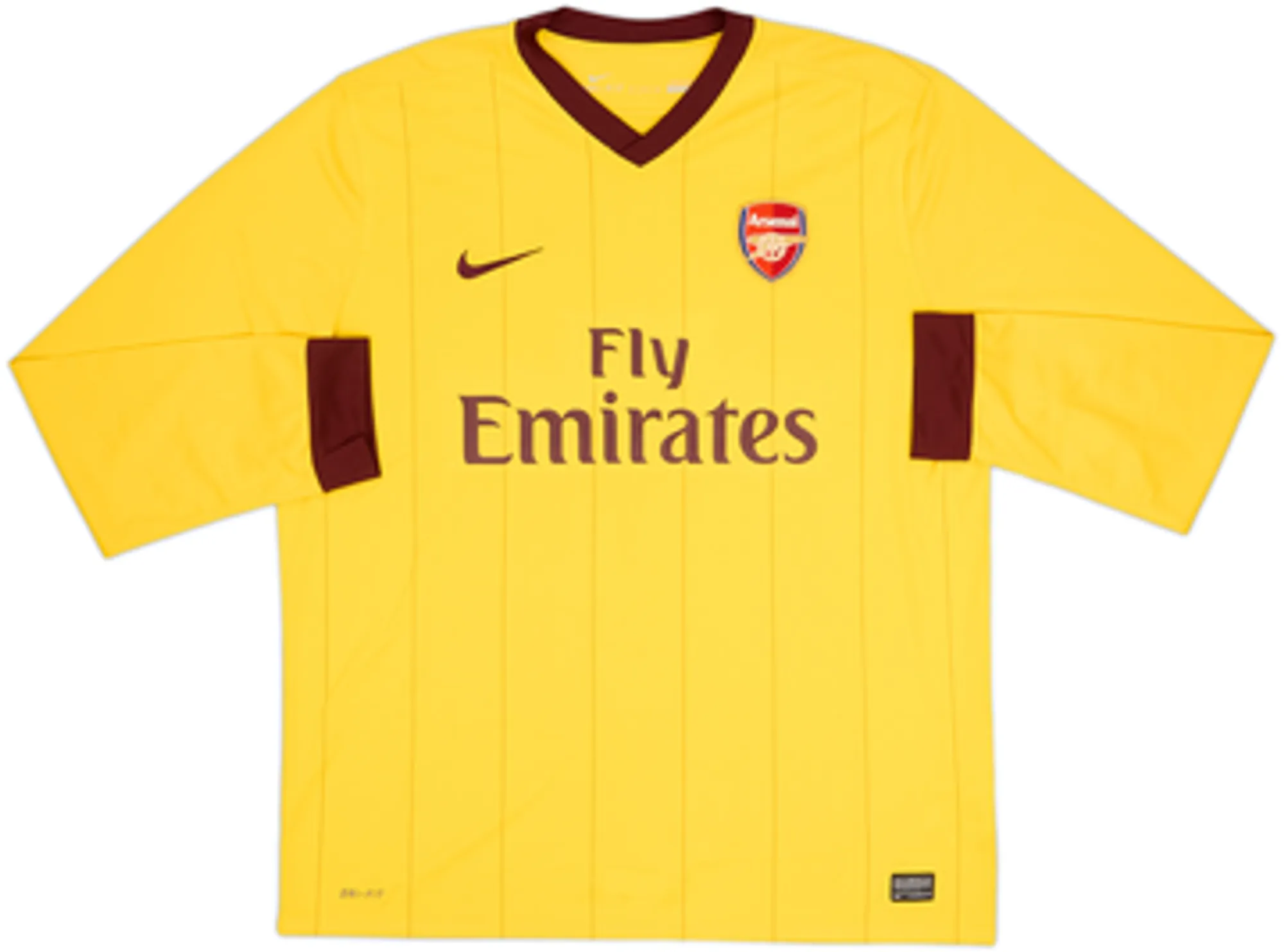 2010-13 Arsenal Away L/S Shirt Fabregas #4 - 8/10 - (XL)