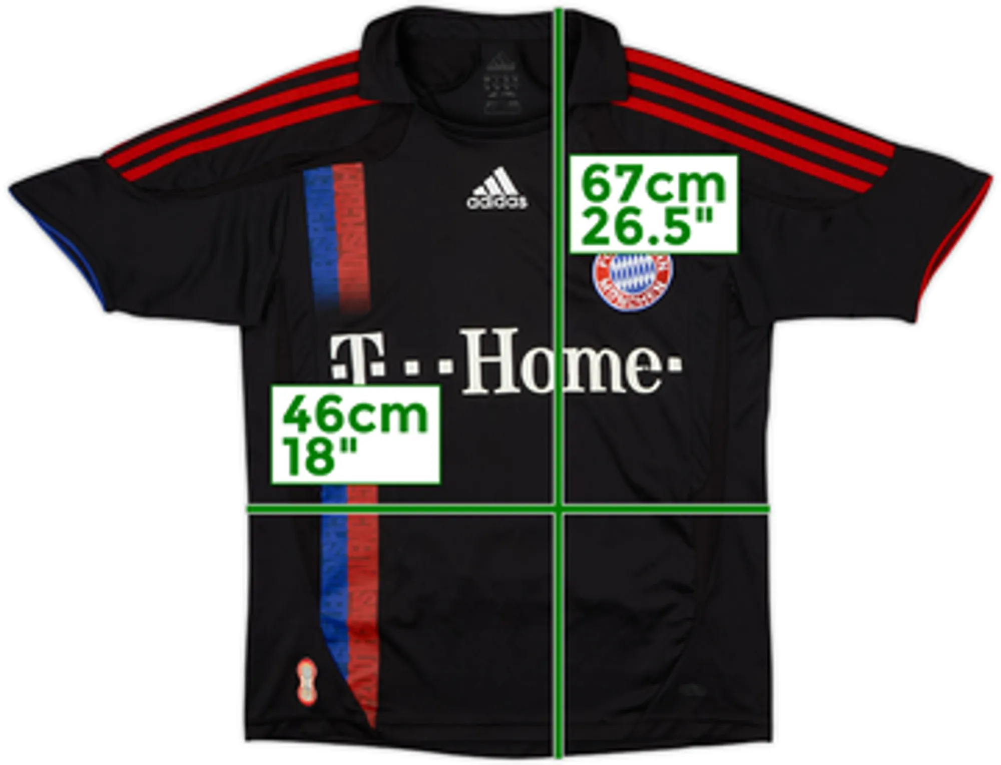 2007-08 Bayern Munich Third Shirt - 6/10 - (L.Boys)