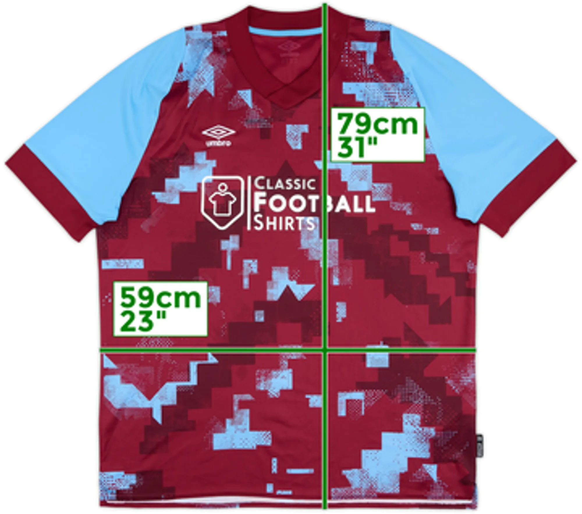 2022-23 Burnley Home Shirt - 10/10 - (L)