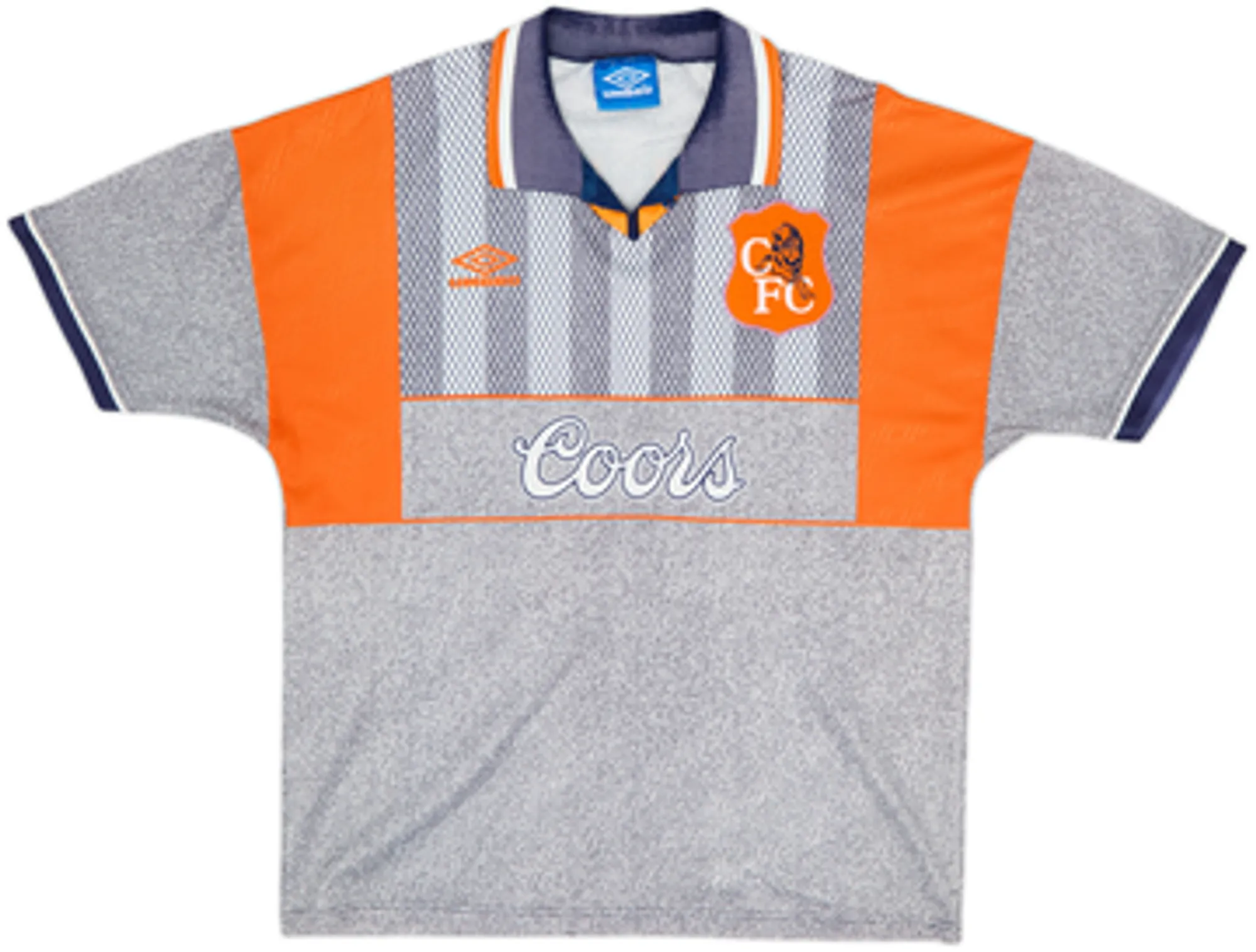 1994-96 Chelsea Away Shirt Gullit #4 - 6/10 - (L)