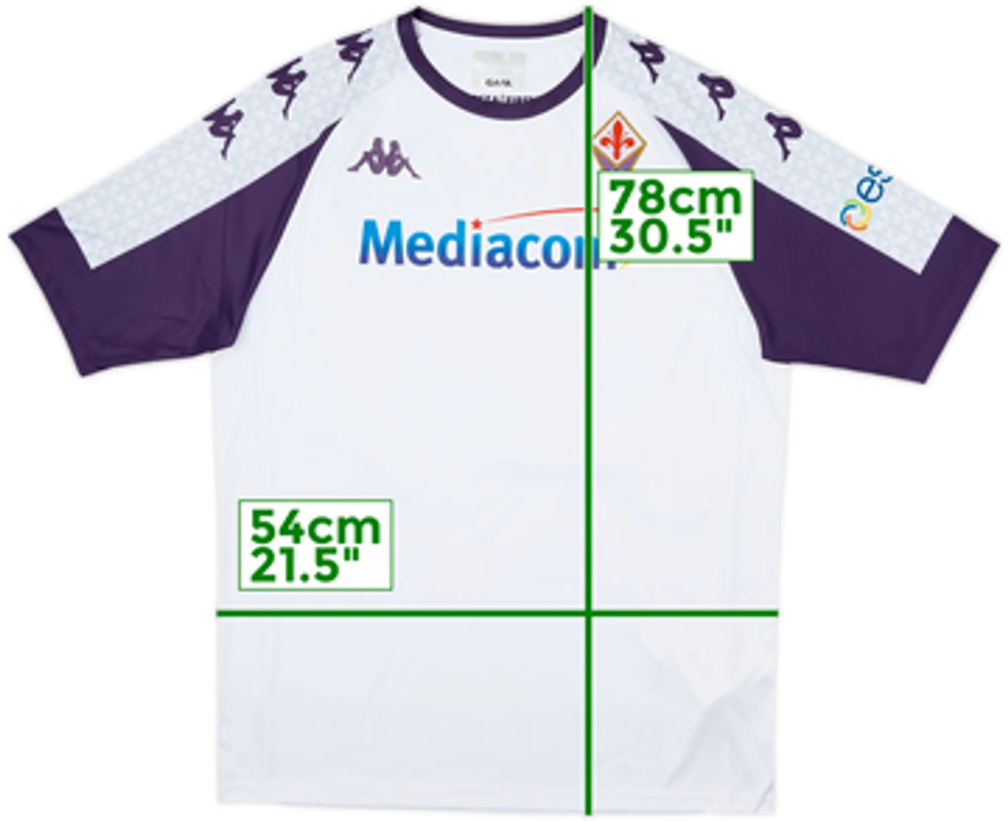 2020-21 Fiorentina Away Shirt - 10/10 - (XXL)