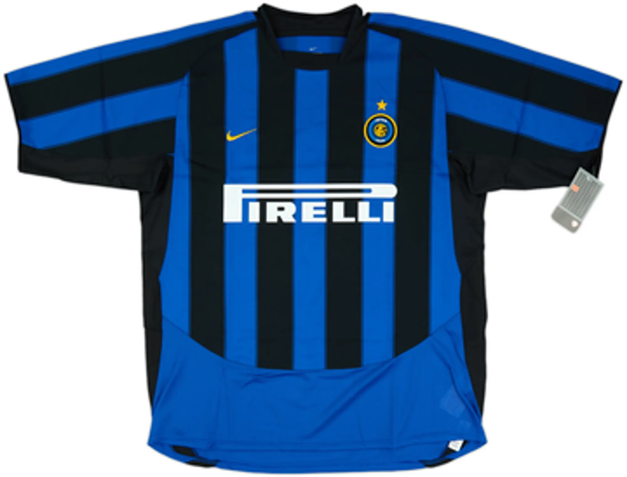 2003-04 Inter Milan Player Issue Home Shirt Vieri #32 (XL)