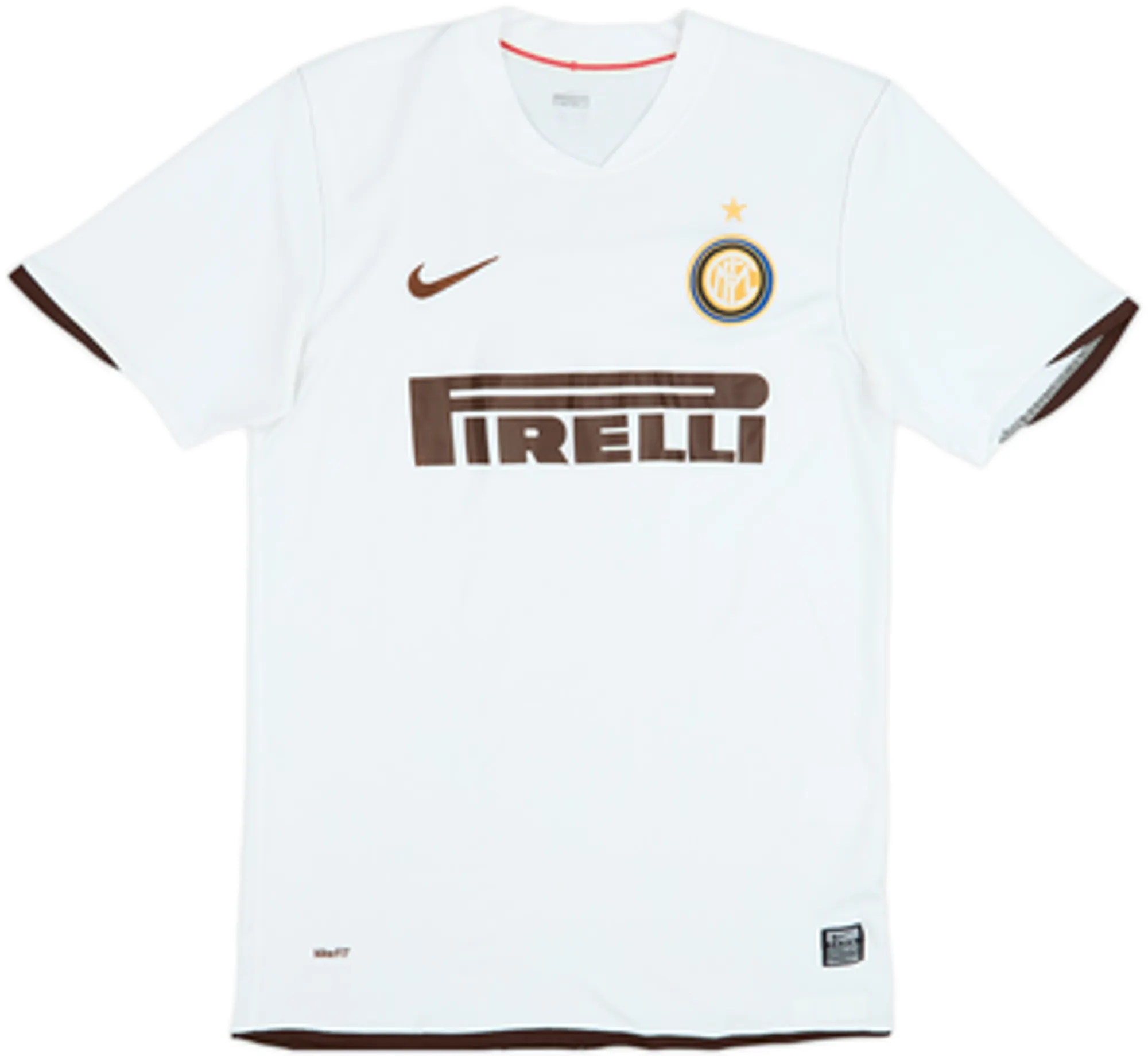 2008-09 Inter Milan Away Shirt J.Zanetti #4 - 5/10 - (M)