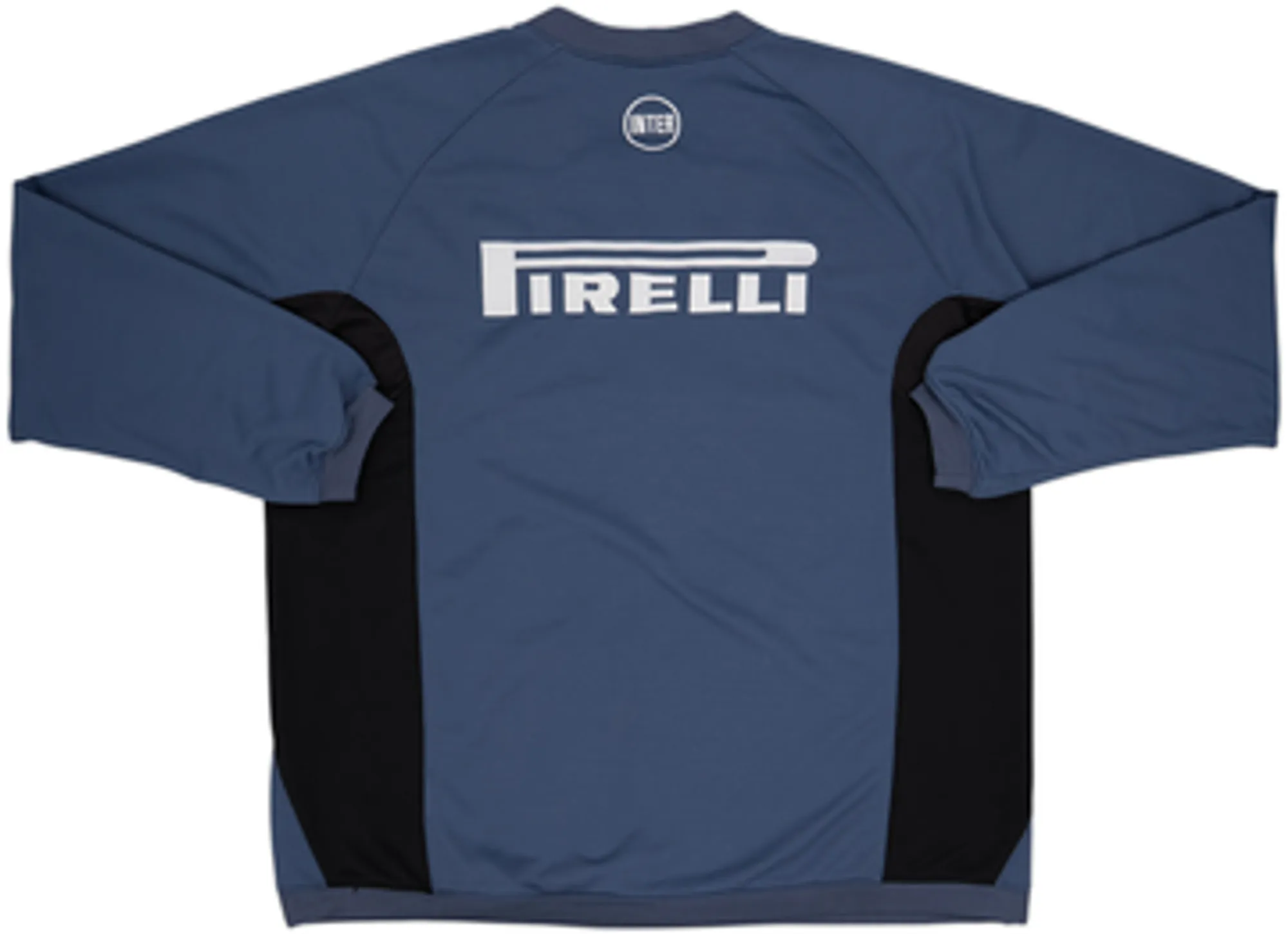 2000-01 Inter Milan Nike 1/4 Zip Sweat Top - 7/10 - (XL)