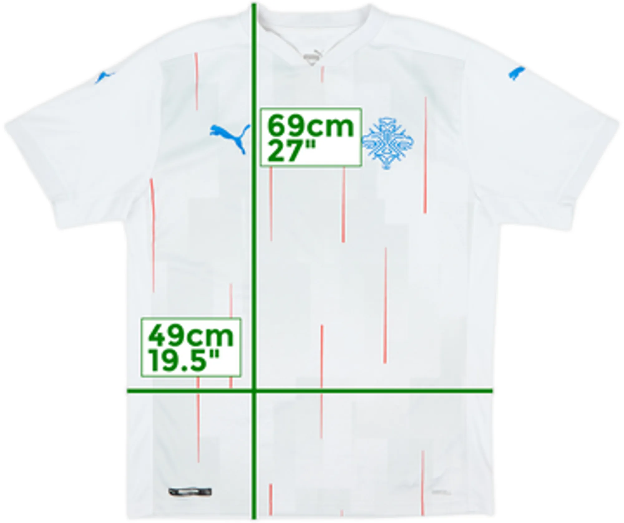 2020-22 Iceland Away Shirt - 8/10 - (M)