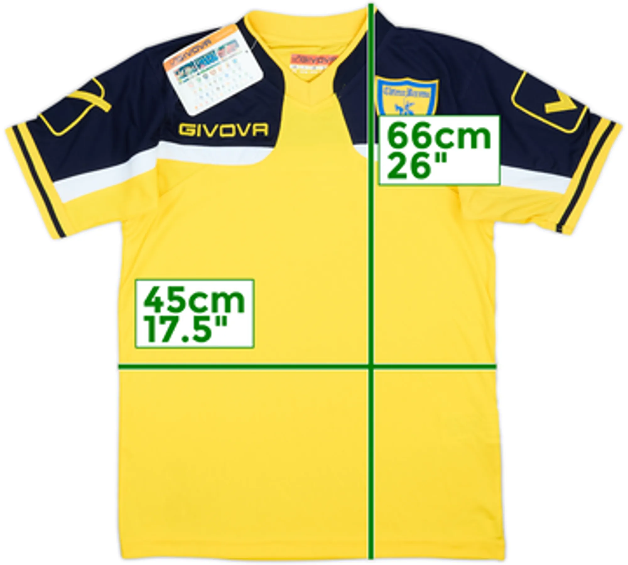 2014-15 Chievo Verona Givova Training Shirt (XL.Boys)