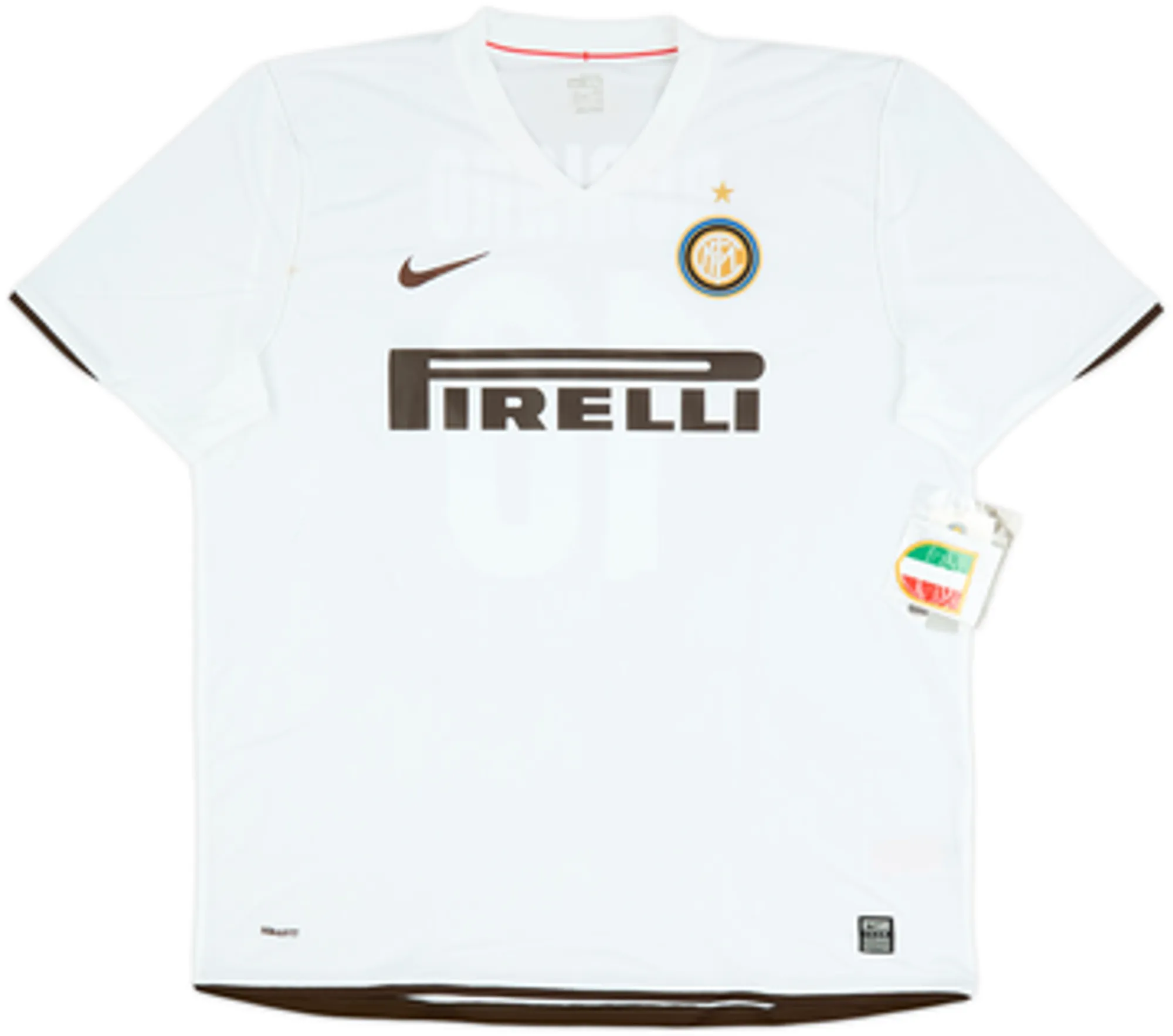 2008-09 Inter Milan Away Shirt Adriano #10 (S)