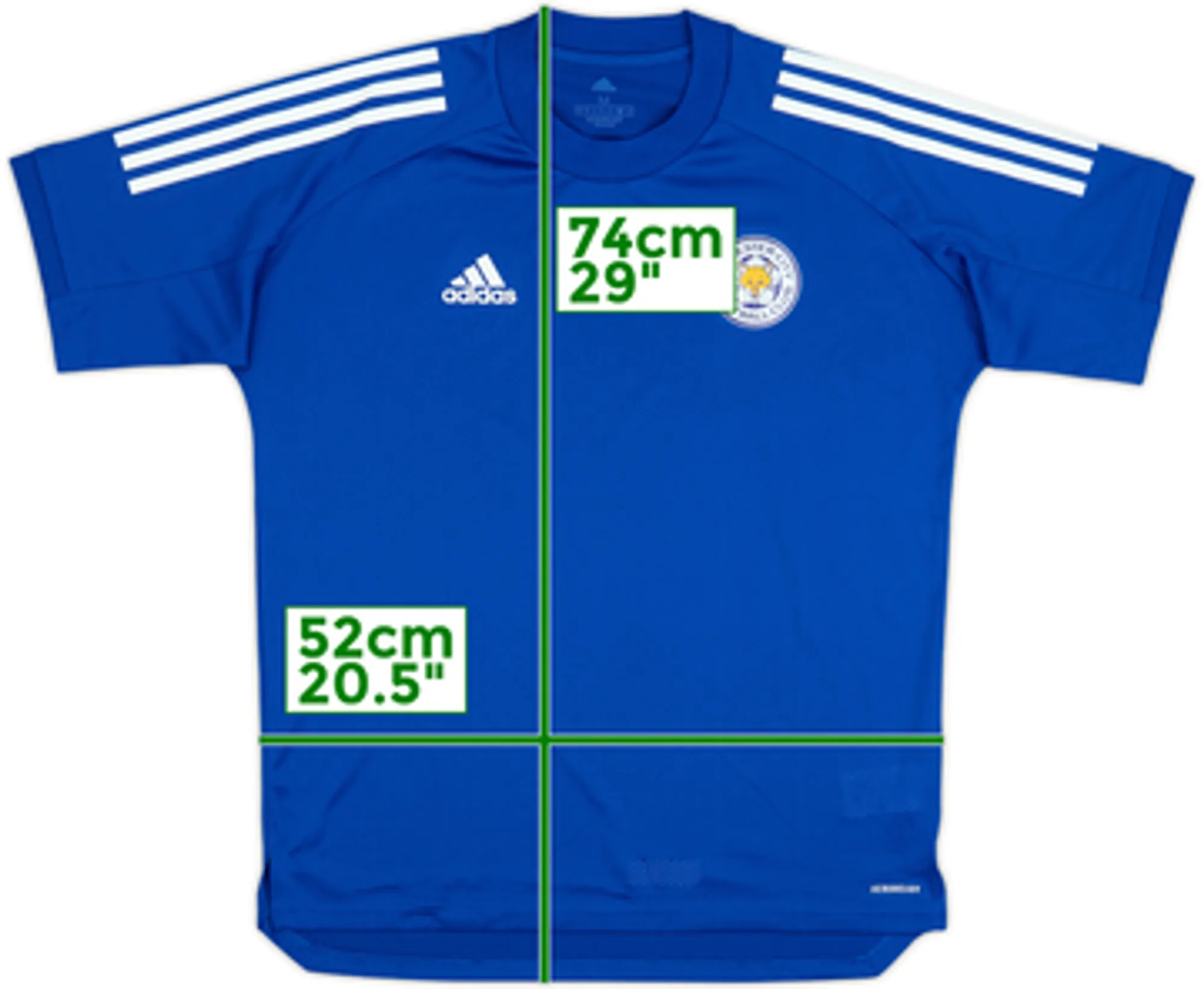 2020-21 Leicester adidas Training Shirt - 8/10 - (M)