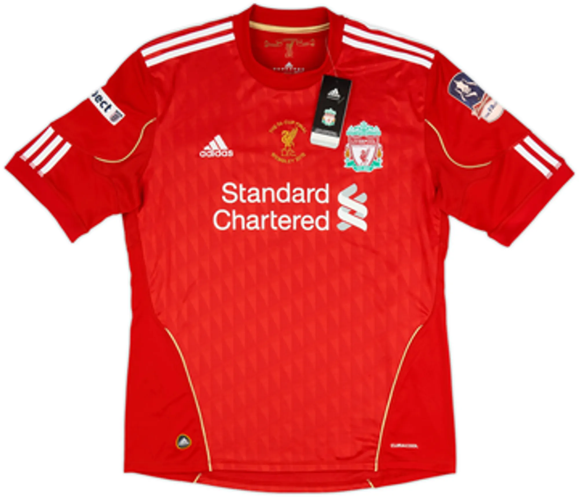 2010-12 Liverpool 'FA Cup Final' Home Shirt Gerrard #8 (L)