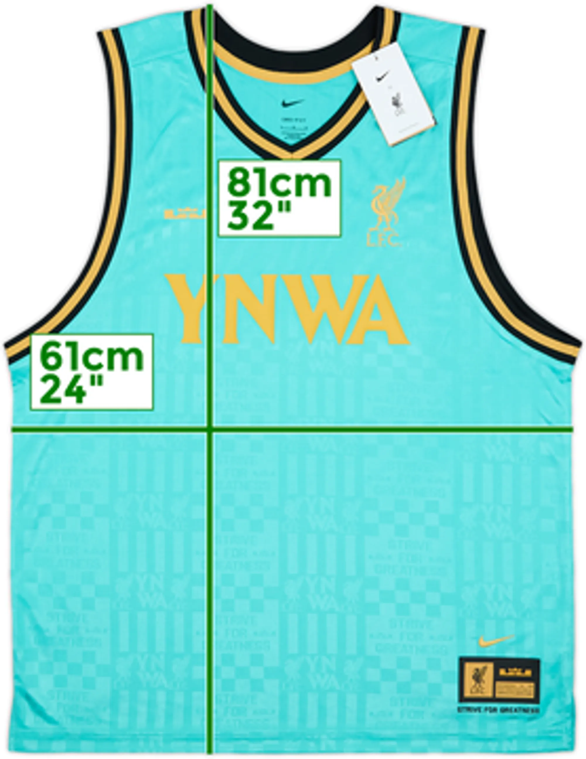 2024-25 Liverpool Nike Lebron Basketball Jersey (L)