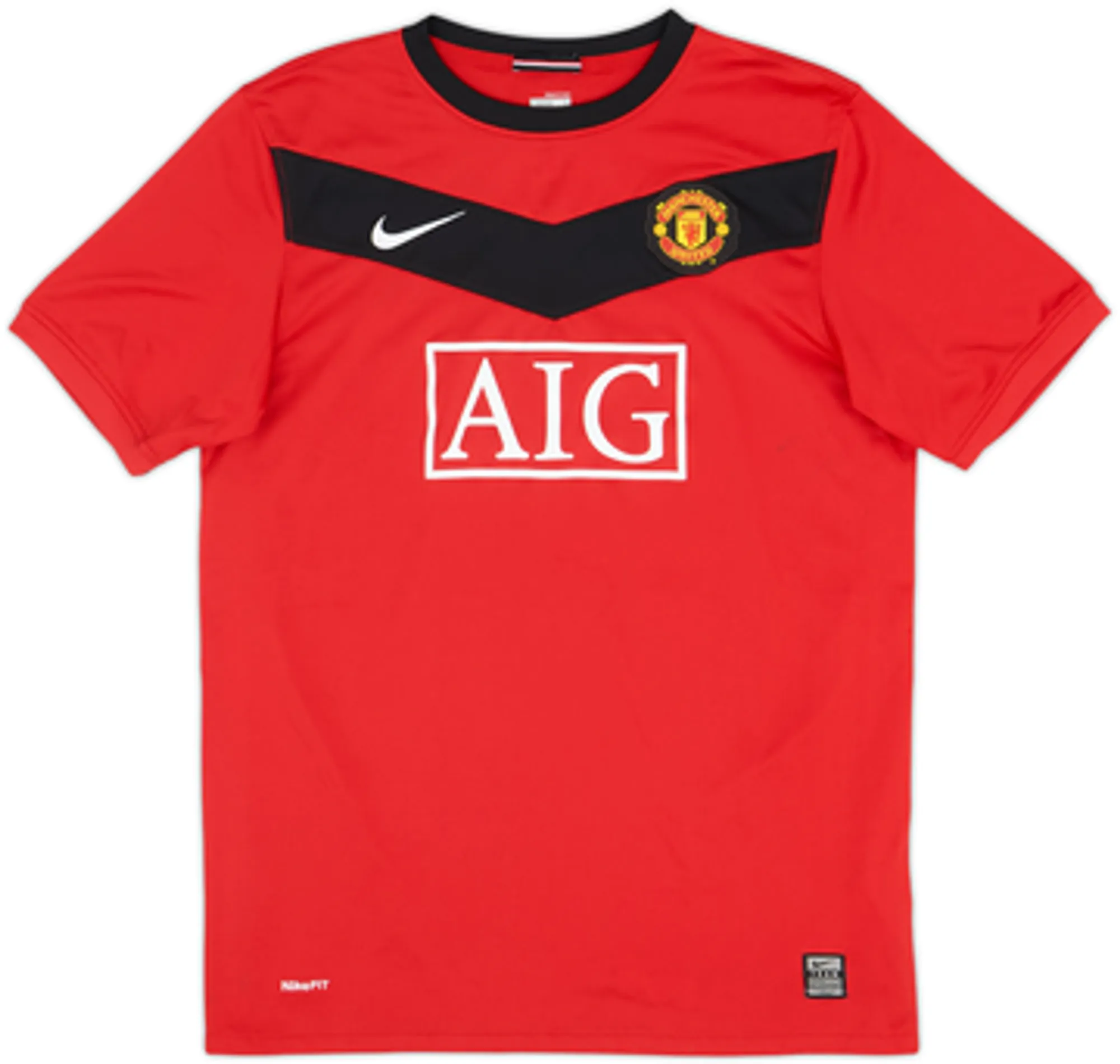 2009-10 Manchester United Home Shirt Berbatov #9 - 8/10 - (M)
