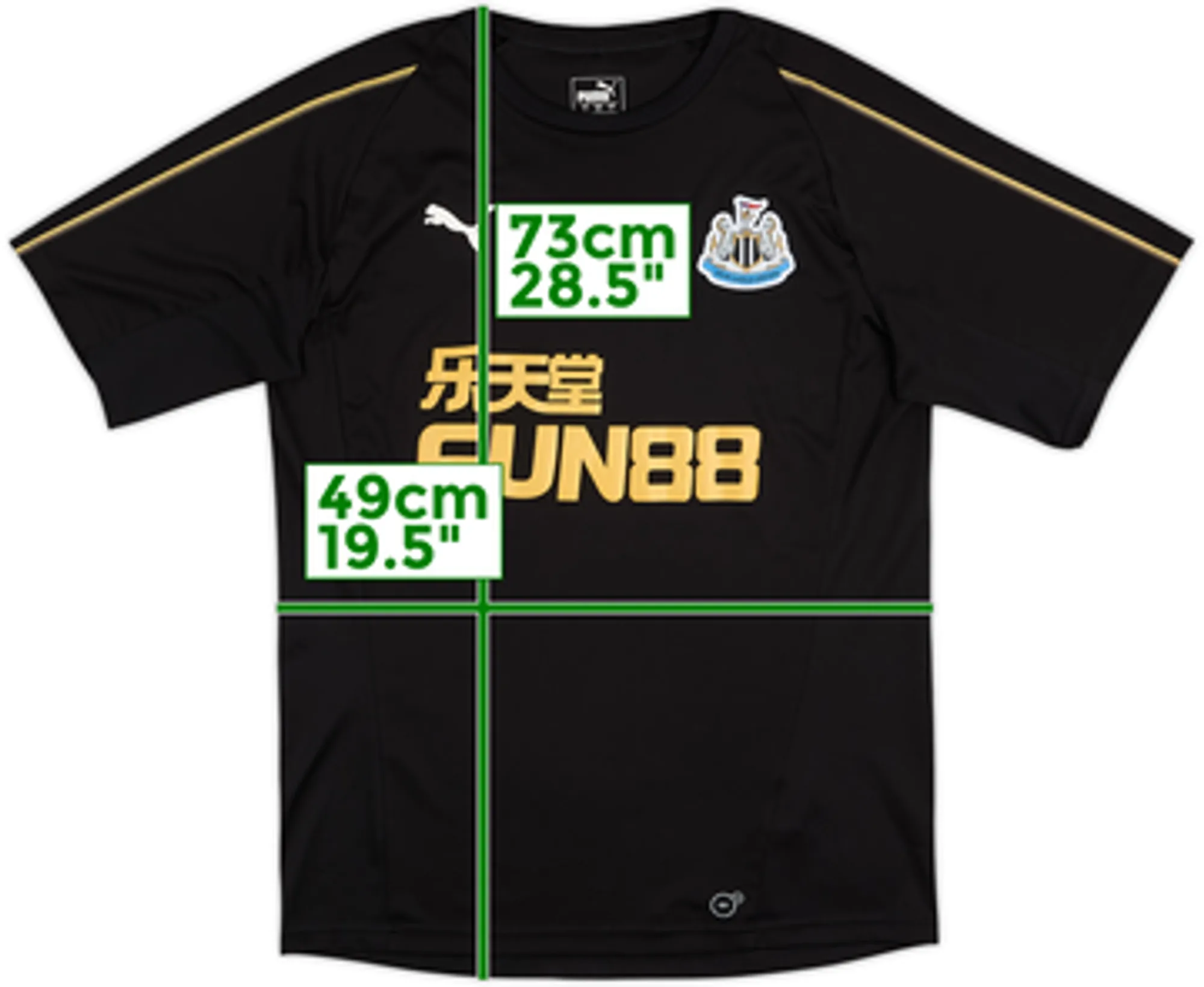 2017-18 Newcastle Puma Training Shirt - 7/10 - (L)