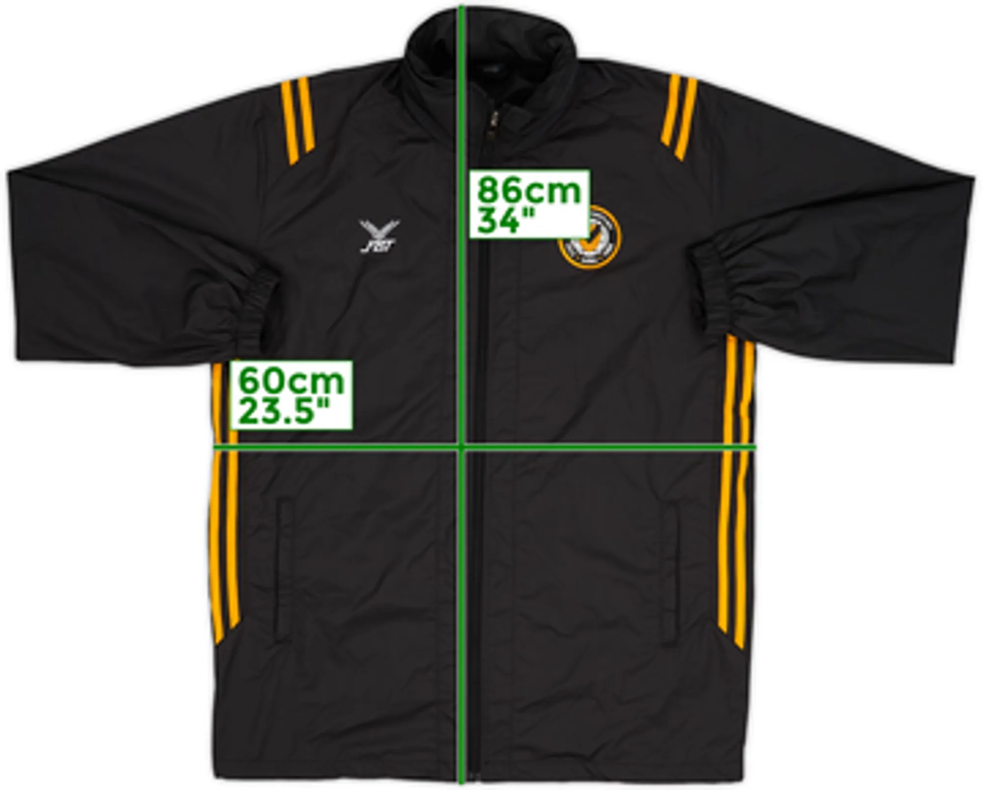 2019-20 Newport County FBT Hooded Rain Jacket - 8/10 - (M)