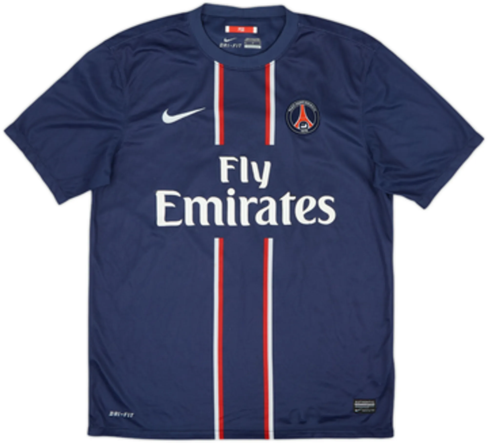 2012-13 Paris Saint-Germain Home Shirt Menez #7 - 5/10 - (M)