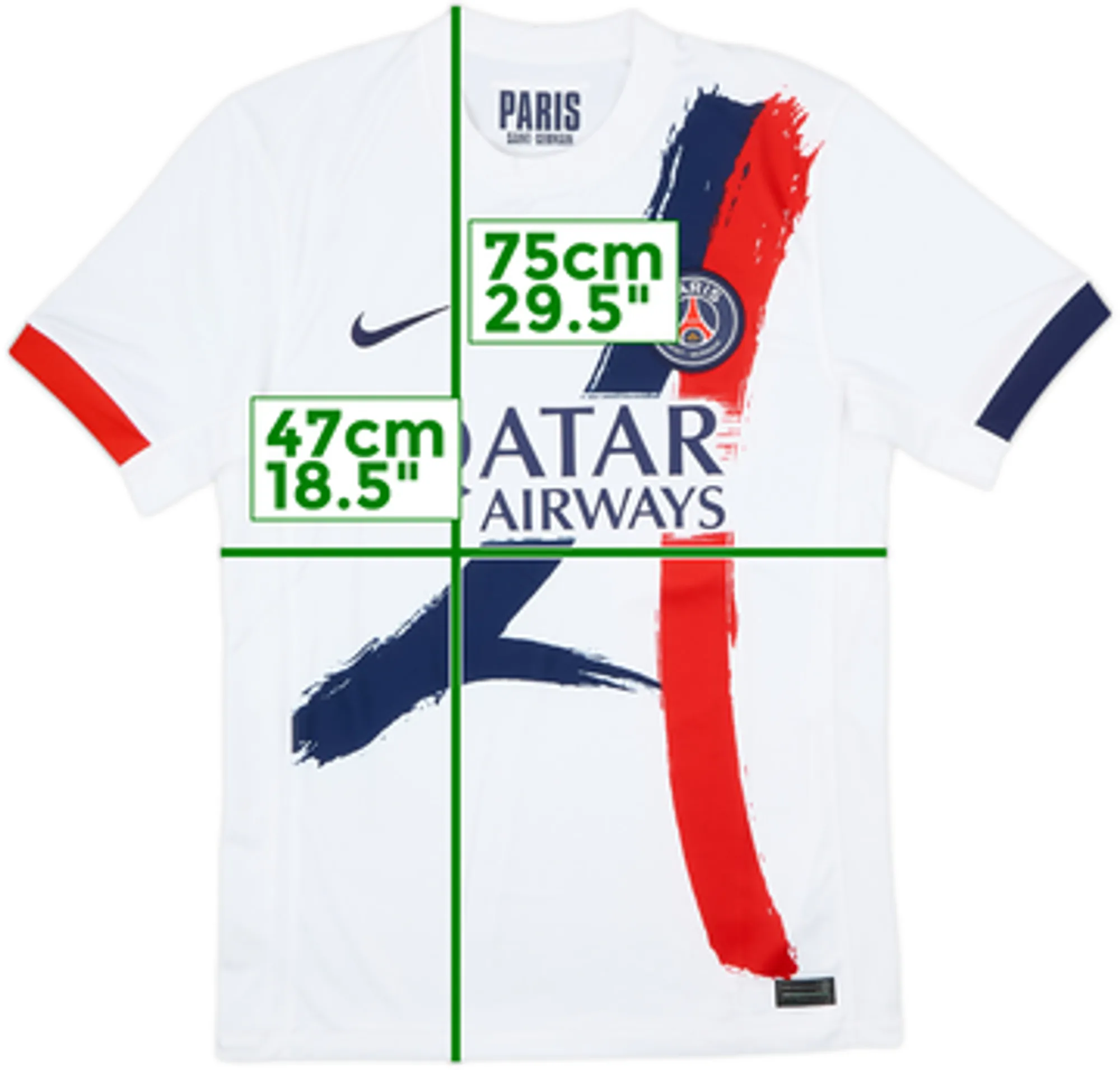 2024-25 Paris Saint-Germain Away Shirt - 10/10 - (S)