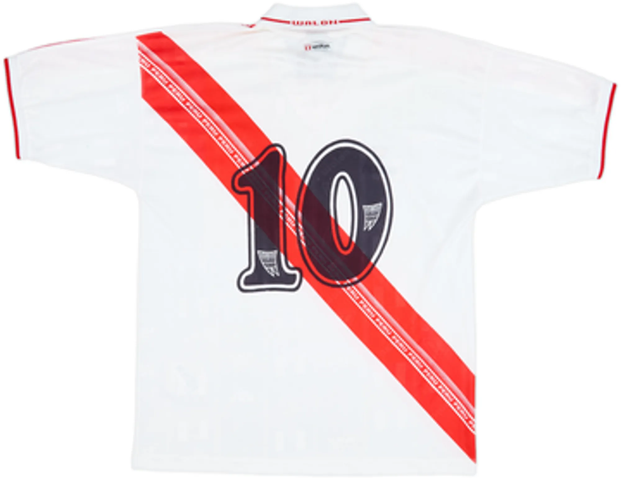 2000-01 Peru Home Shirt #10 - 6/10 - (L)