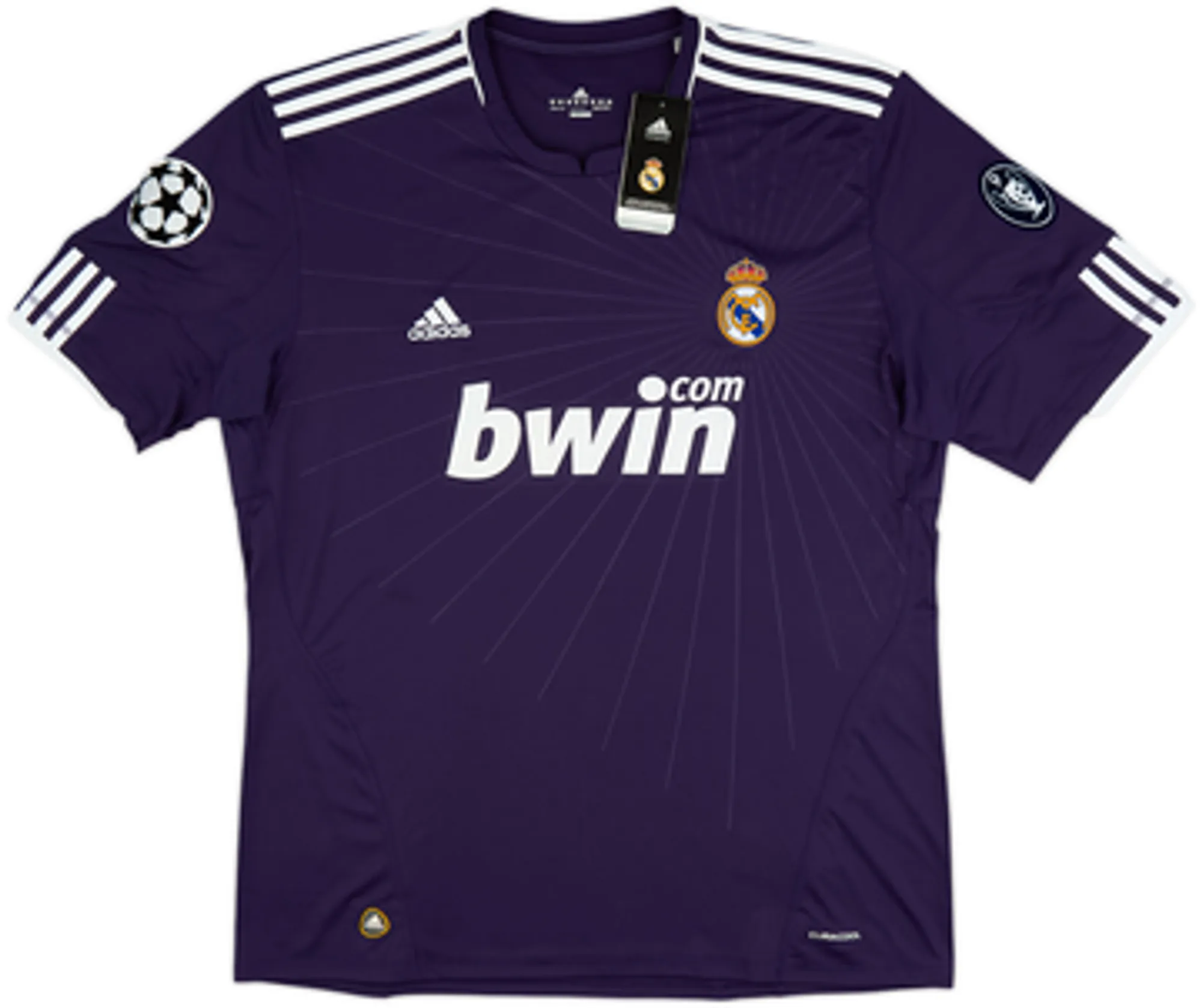 2010-11 Real Madrid CL Third Shirt Ronaldo #7 (XXL)