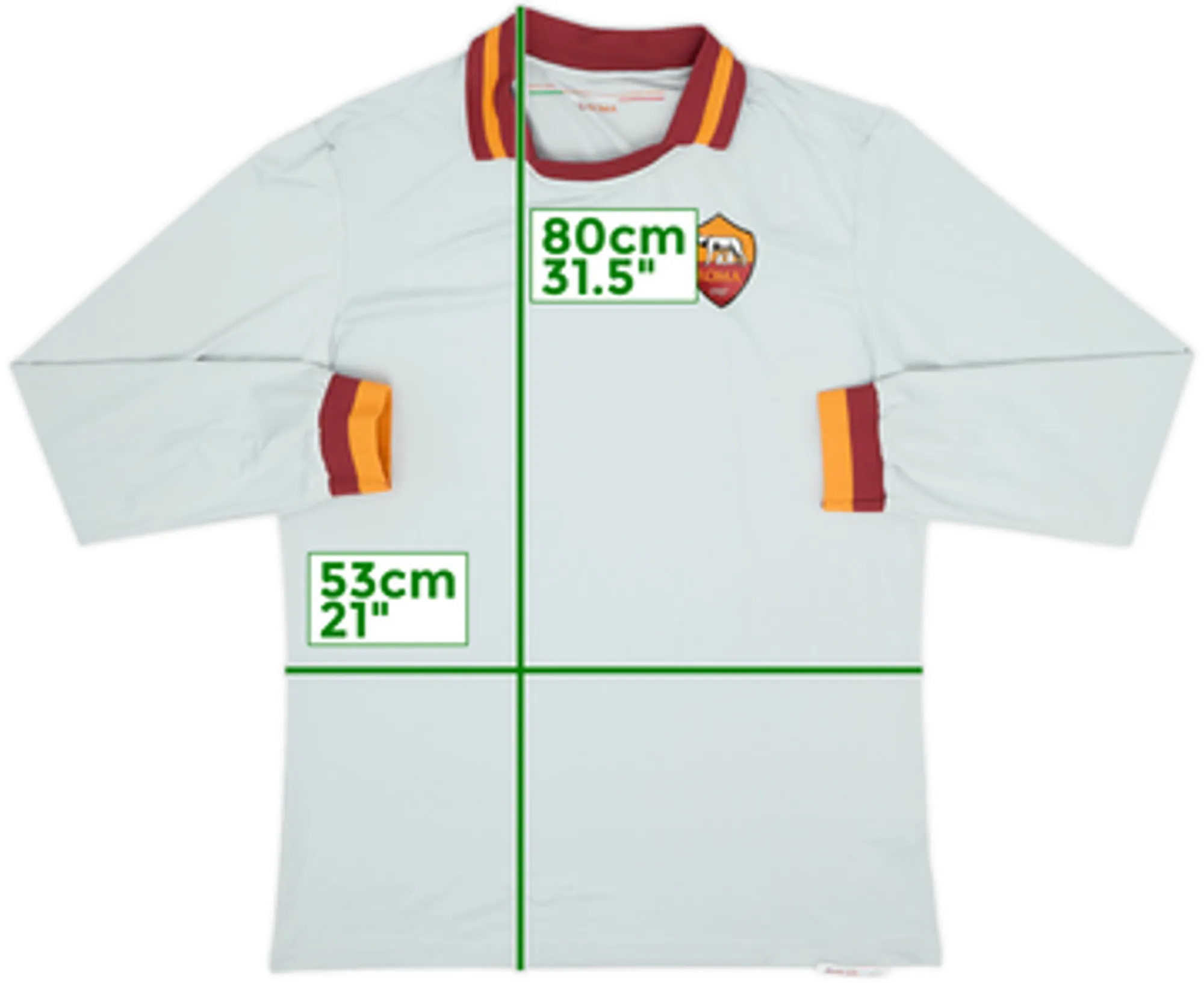 2013-14 Roma GK Shirt - 8/10 - (L)