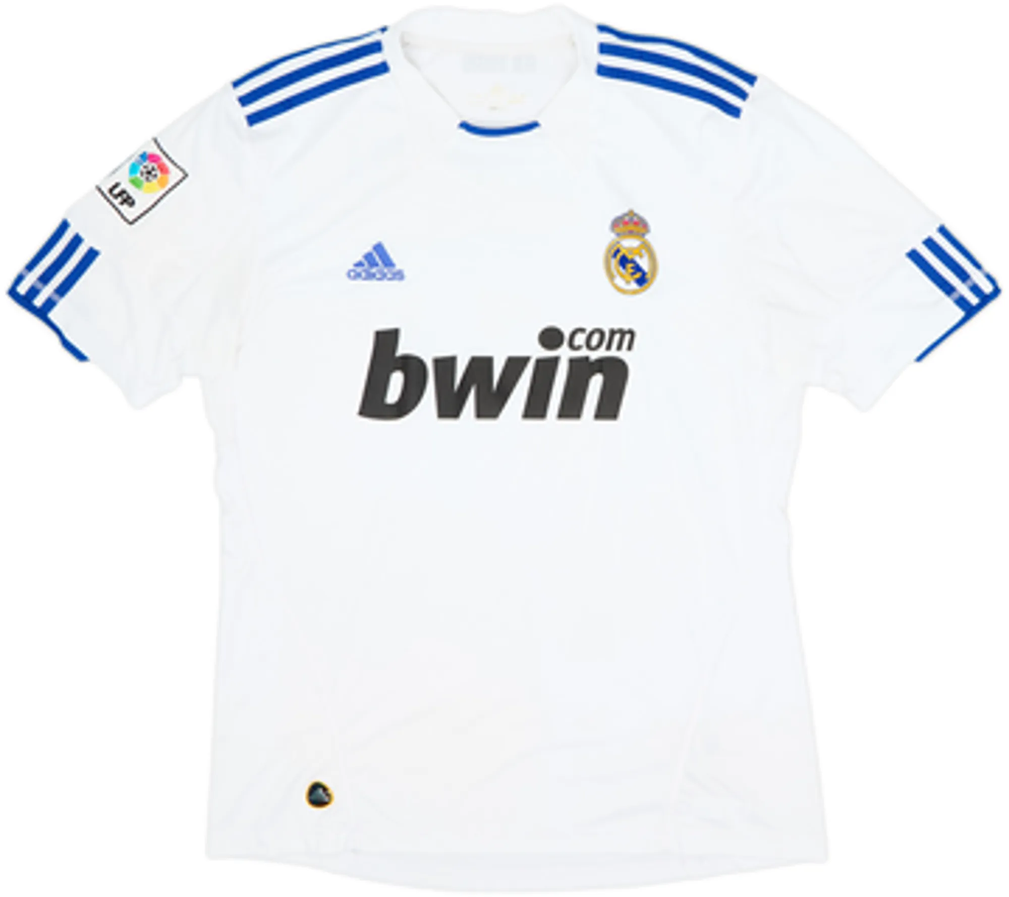 2010-11 Real Madrid Home Shirt Ronaldo #7 - 10/10 - (L)