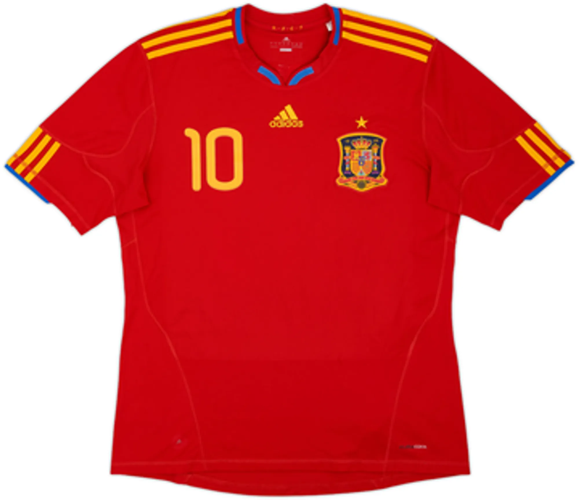 2009-10 Spain Home Shirt Fabregas #10 - 6/10 - (M)