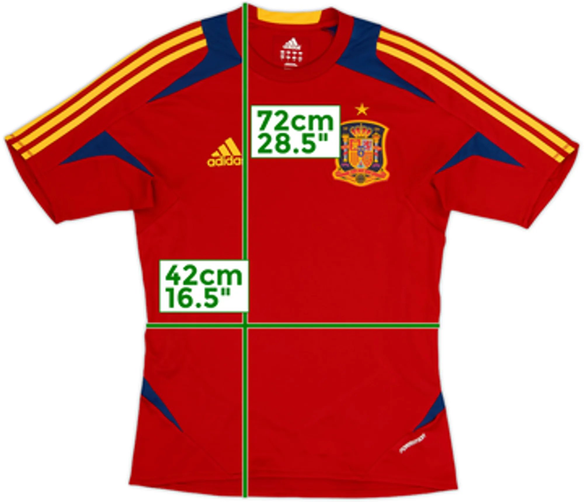 2011-12 Spain adidas Formotion Training Shirt - 8/10 - (S)