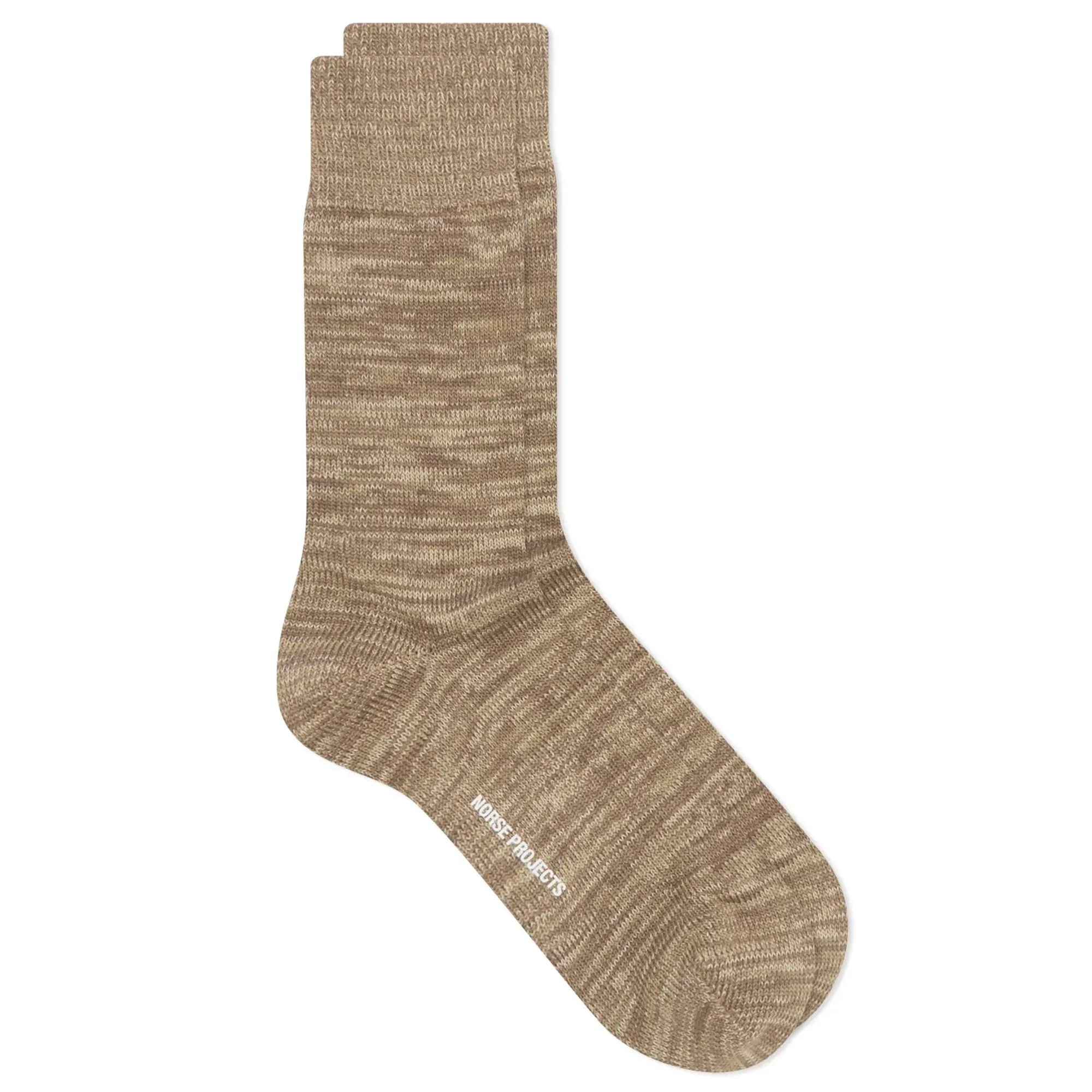 Norse Projects Men's Bykle Heavy Cotton Twist Socks Vetiver