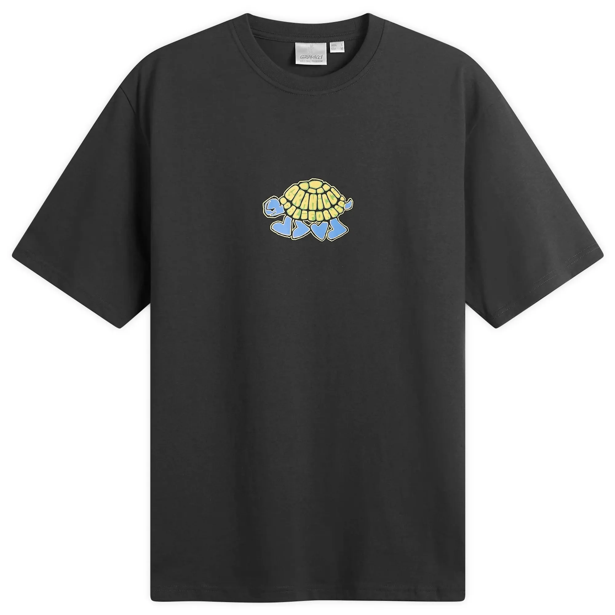 Gramicci Men's Turtle T-Shirt Vintage Black