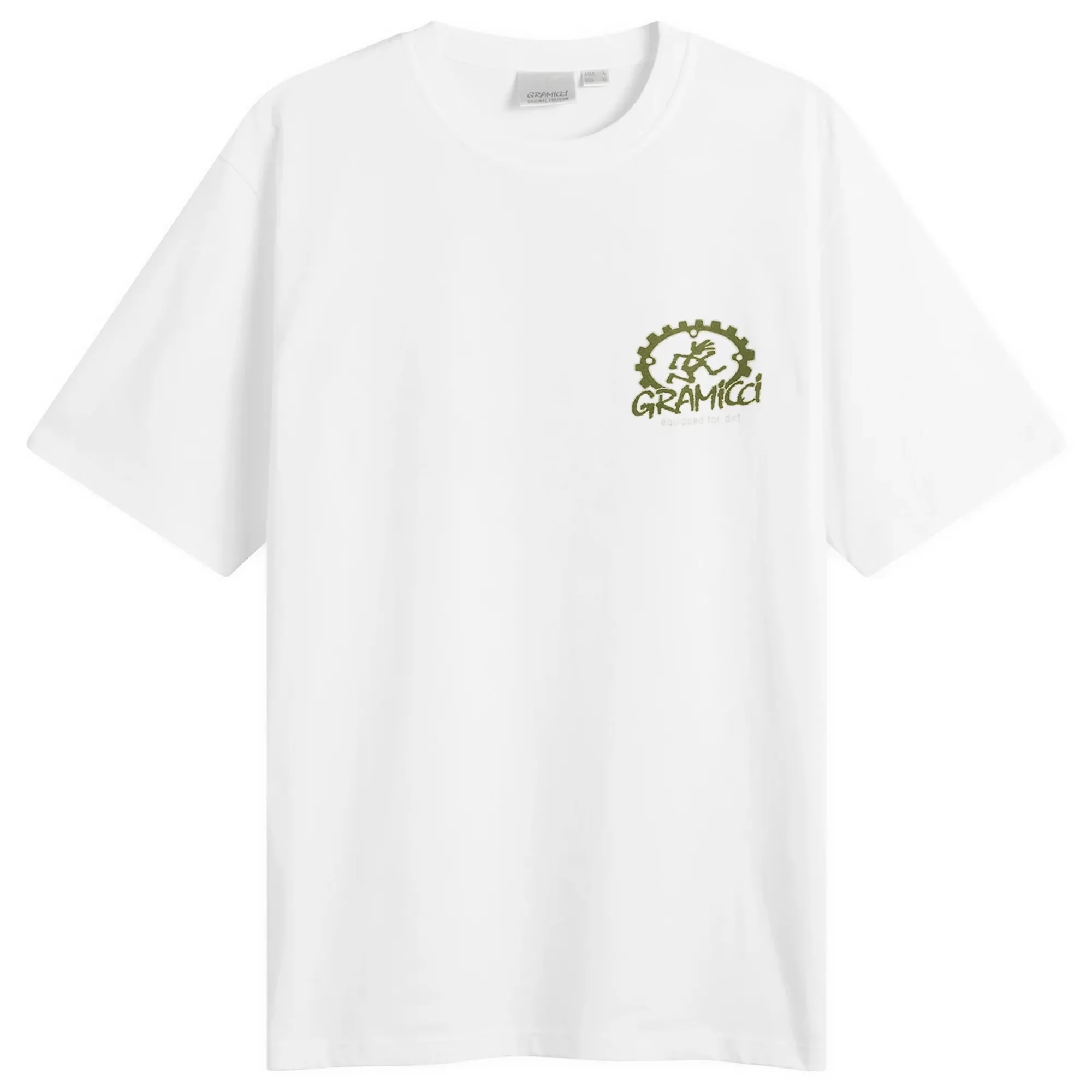 Gramicci Men's Equipped For Dirt T-Shirt White