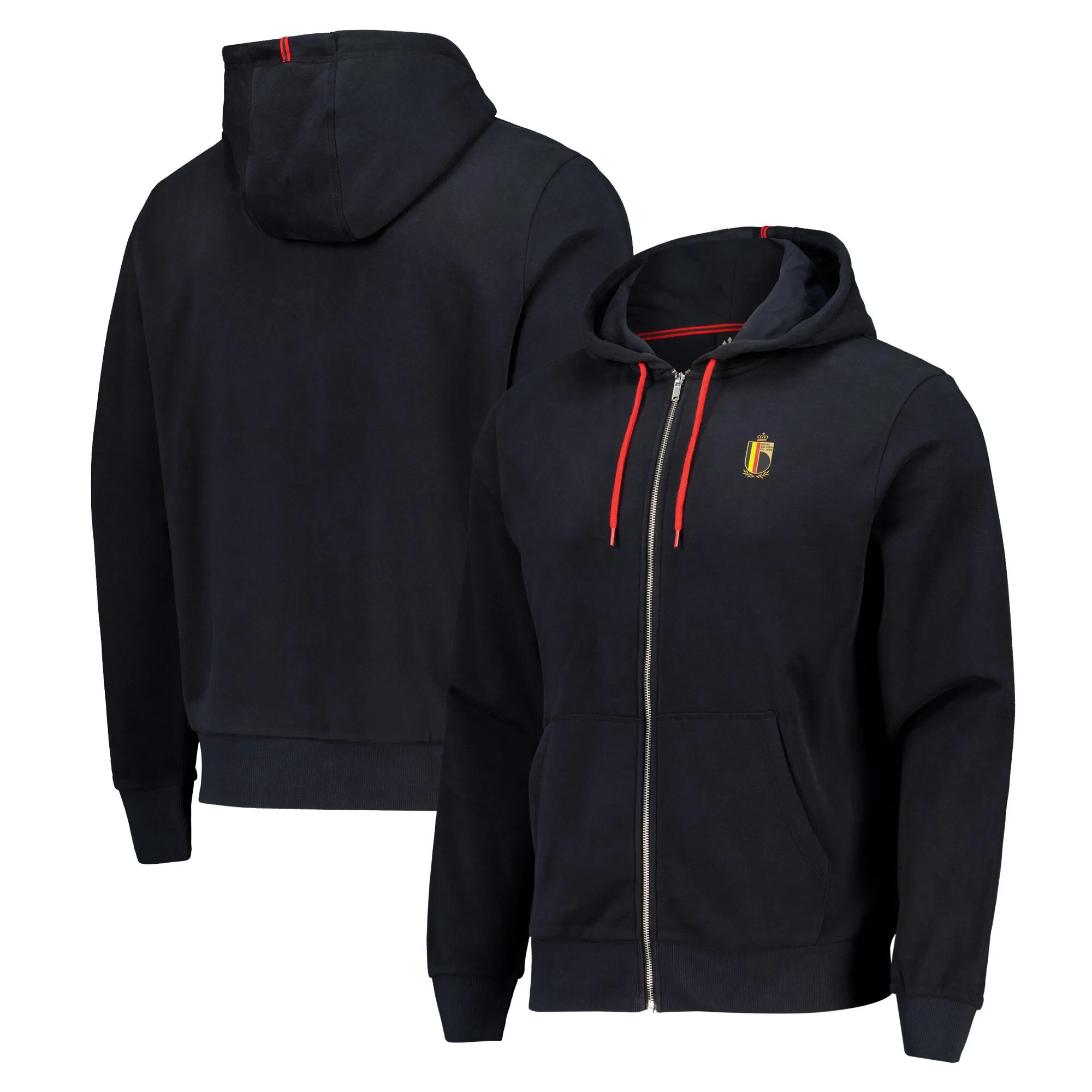 Belgium Essentials Hoodie - Black - Mens