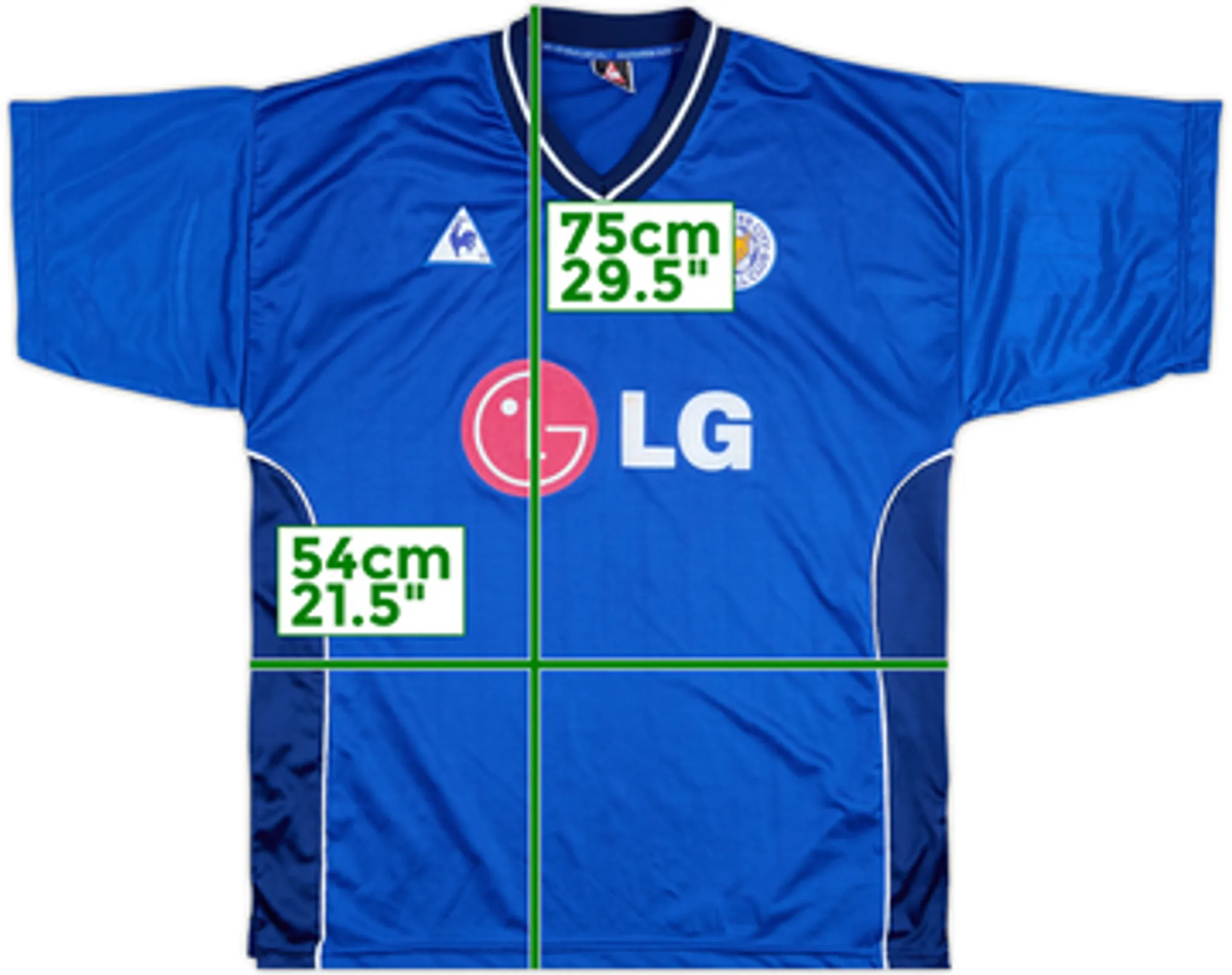 2002-03 Leicester Home Shirt - 6/10 - (L)