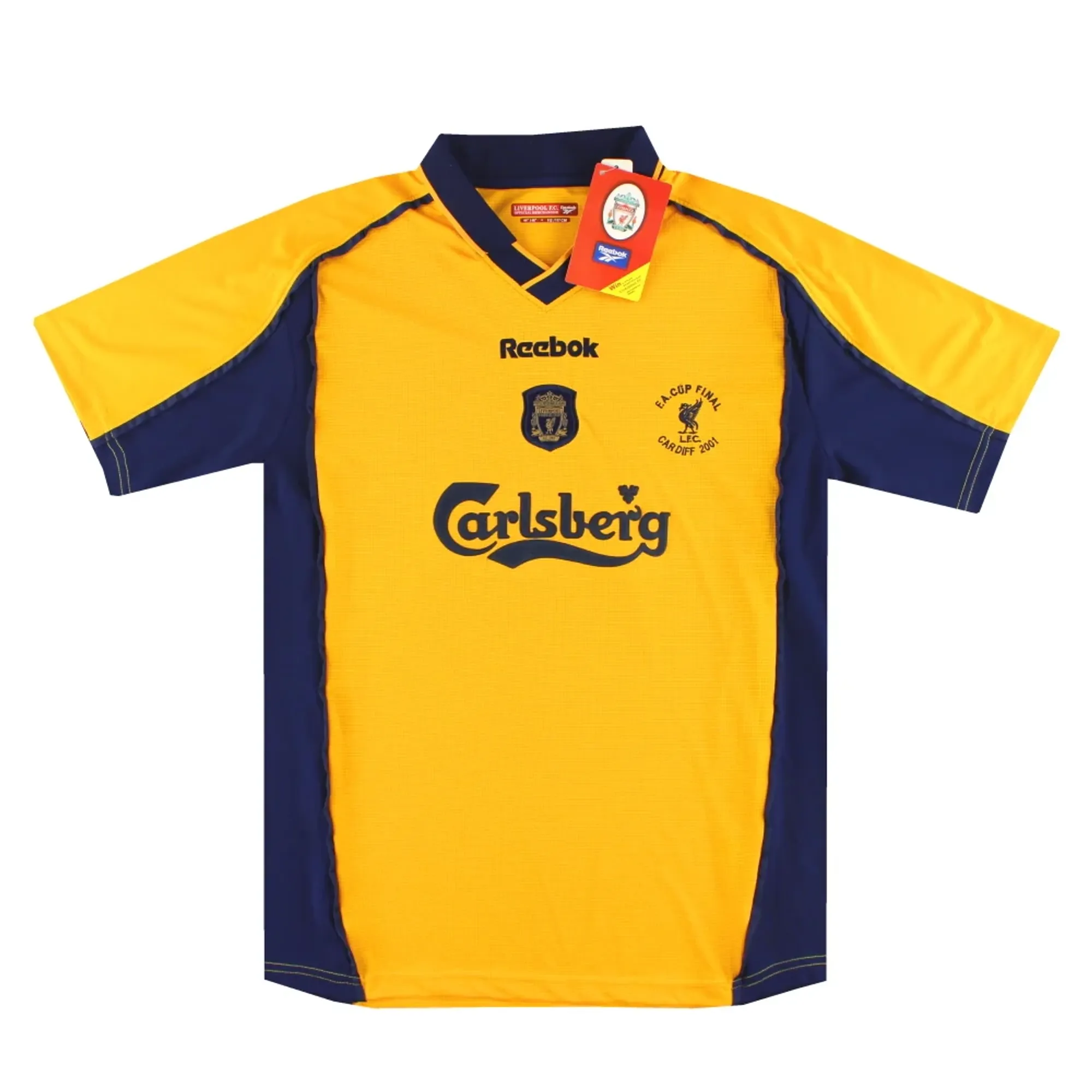 2000-02 Liverpool Reebok 'F.A Cup Final' Away Shirt *w/tags* XL - Liverpool / w/tags 