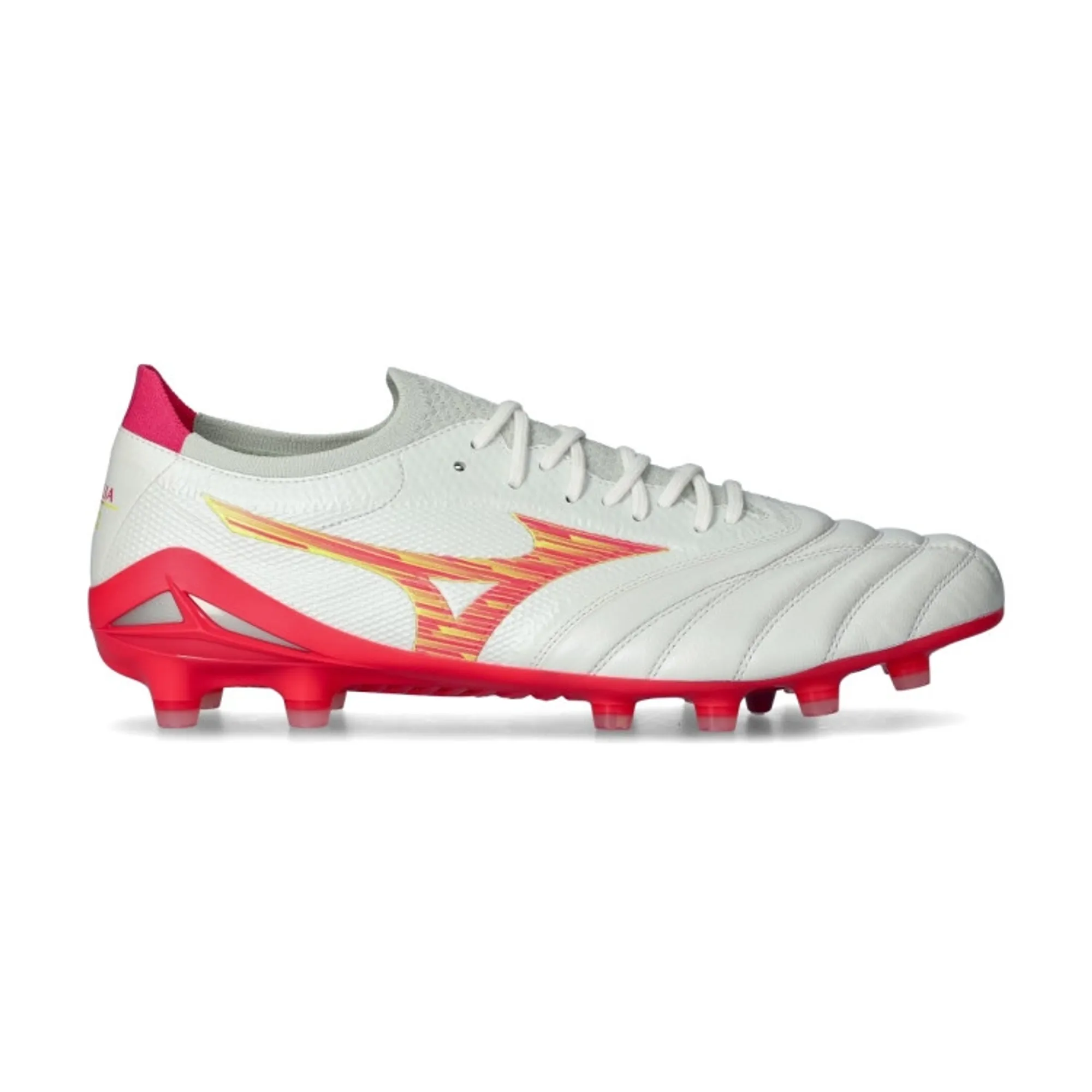 Mizuno Morelia Neo IV Beta Made In Japan FG White Pink Tetra Fuchsia Purple