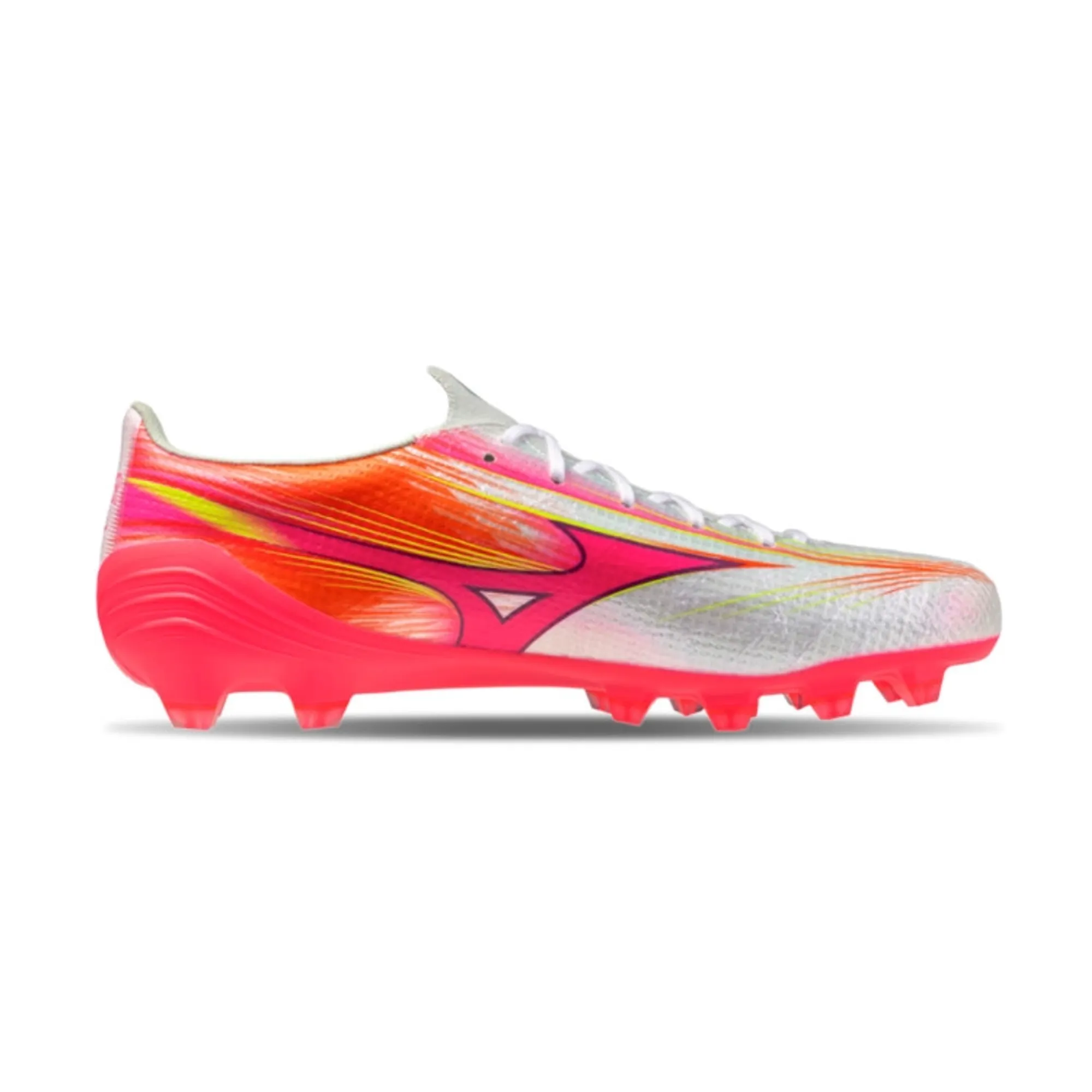 Mizuno Alpha III Elite FG White Fuchsia Purple