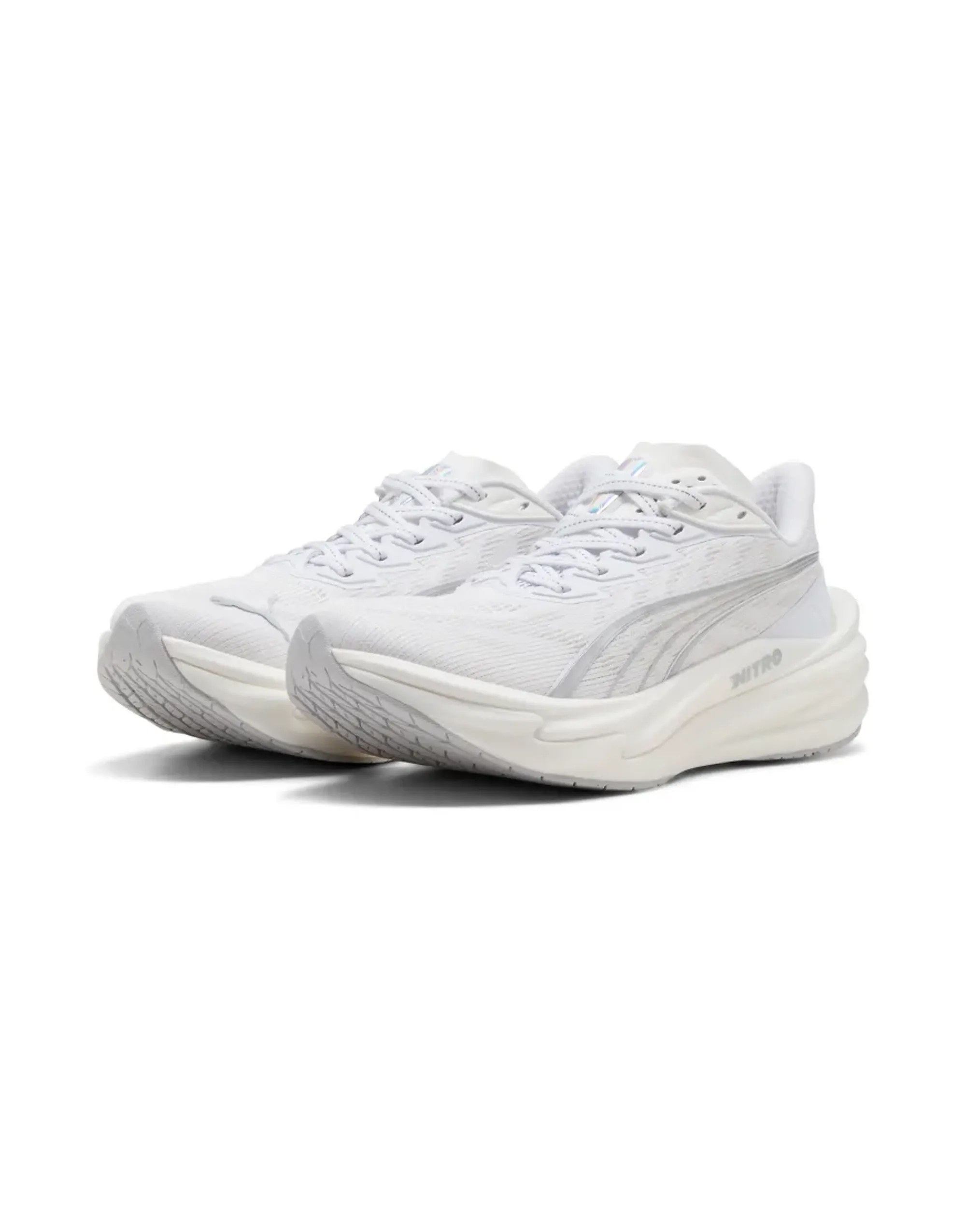 PUMA Deviate NITROâ¢ 4 Running Shoes Women in White | Size 3