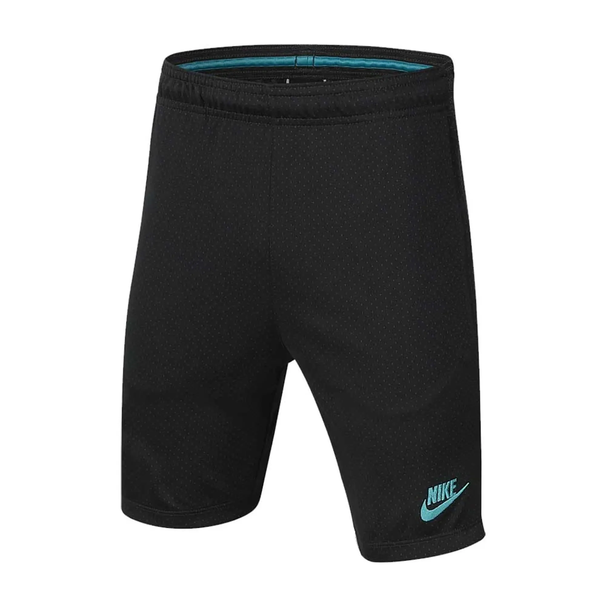 2019-2020 Barcelona Longer Knit Shorts (Smoke Grey) - Kids