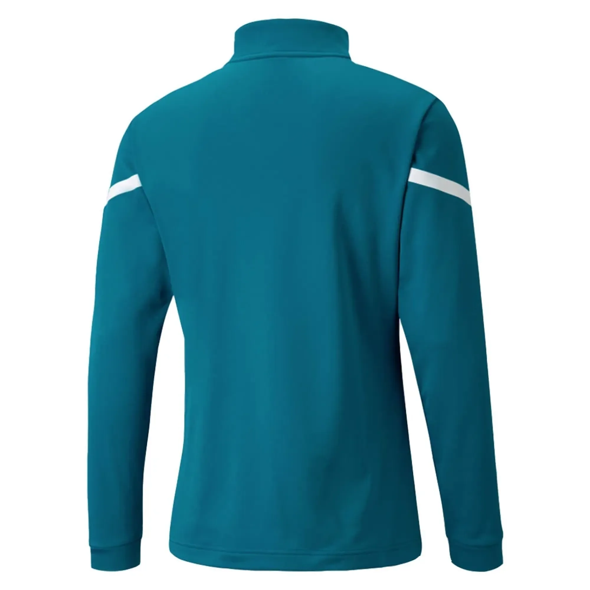 2021-2022 Man City Pre Match Half Zip Top (Ocean Depths) - Kids
