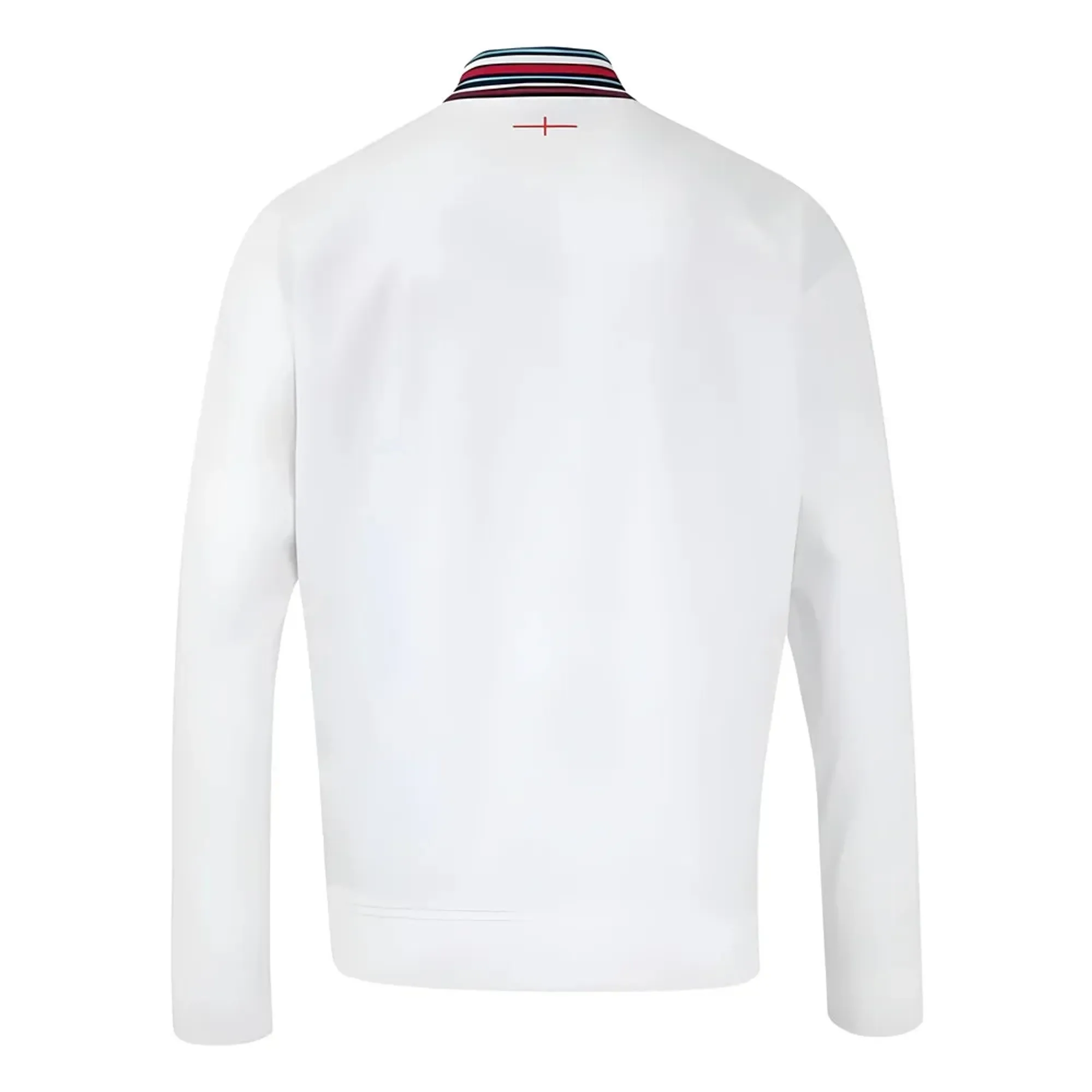 2024-2025 England Rugby Anthem Jacket O2 (White) - Kids