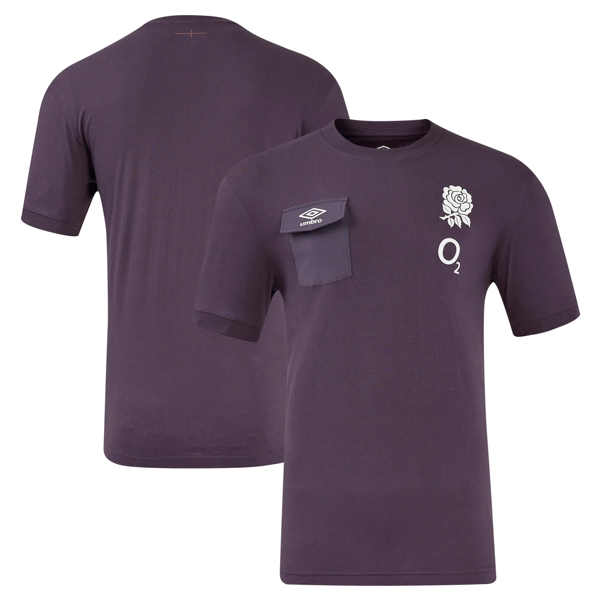 2024-2025 England Rugby Presentation Tee O2 (Nightshade)