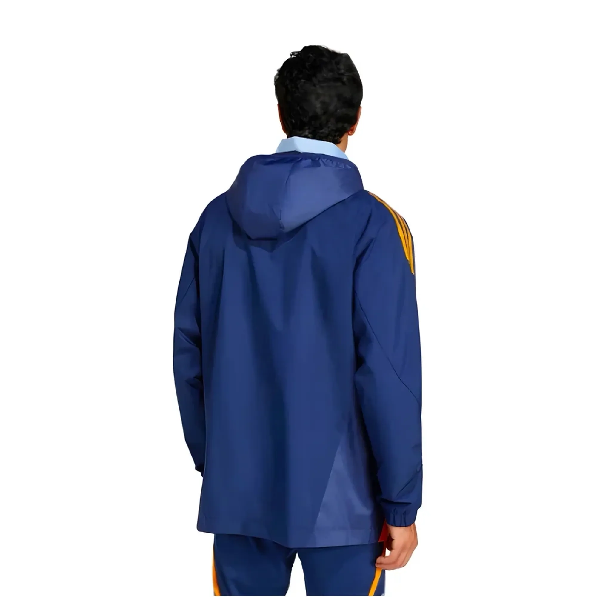 2024-2025 Real Madrid Allweather Jacket (Navy)