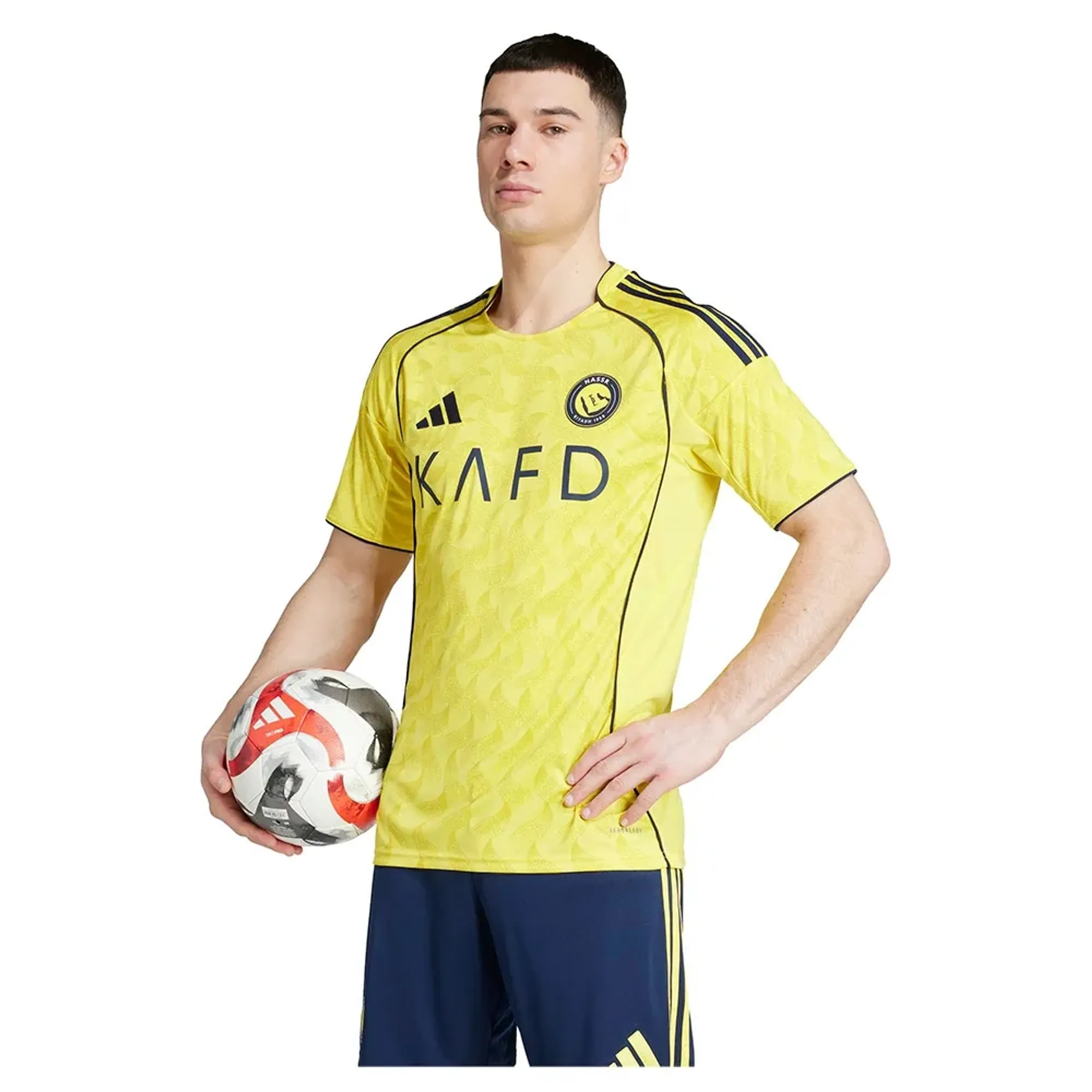 Adidas Al Nassr Fc 25/26 Slim Home Short Sleeve T-shirt