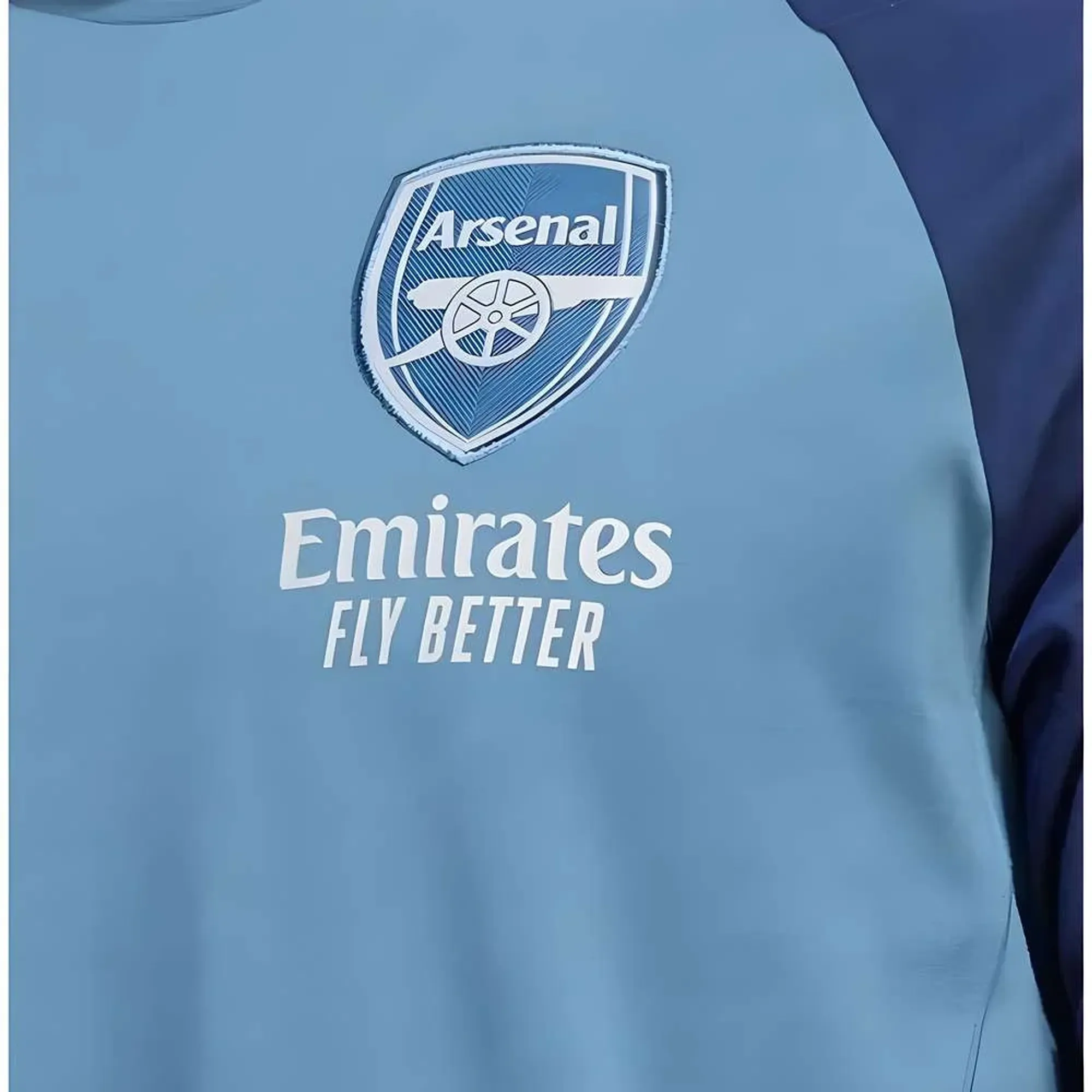 2025-2026 Arsenal Training Tee (Blanch Blue)