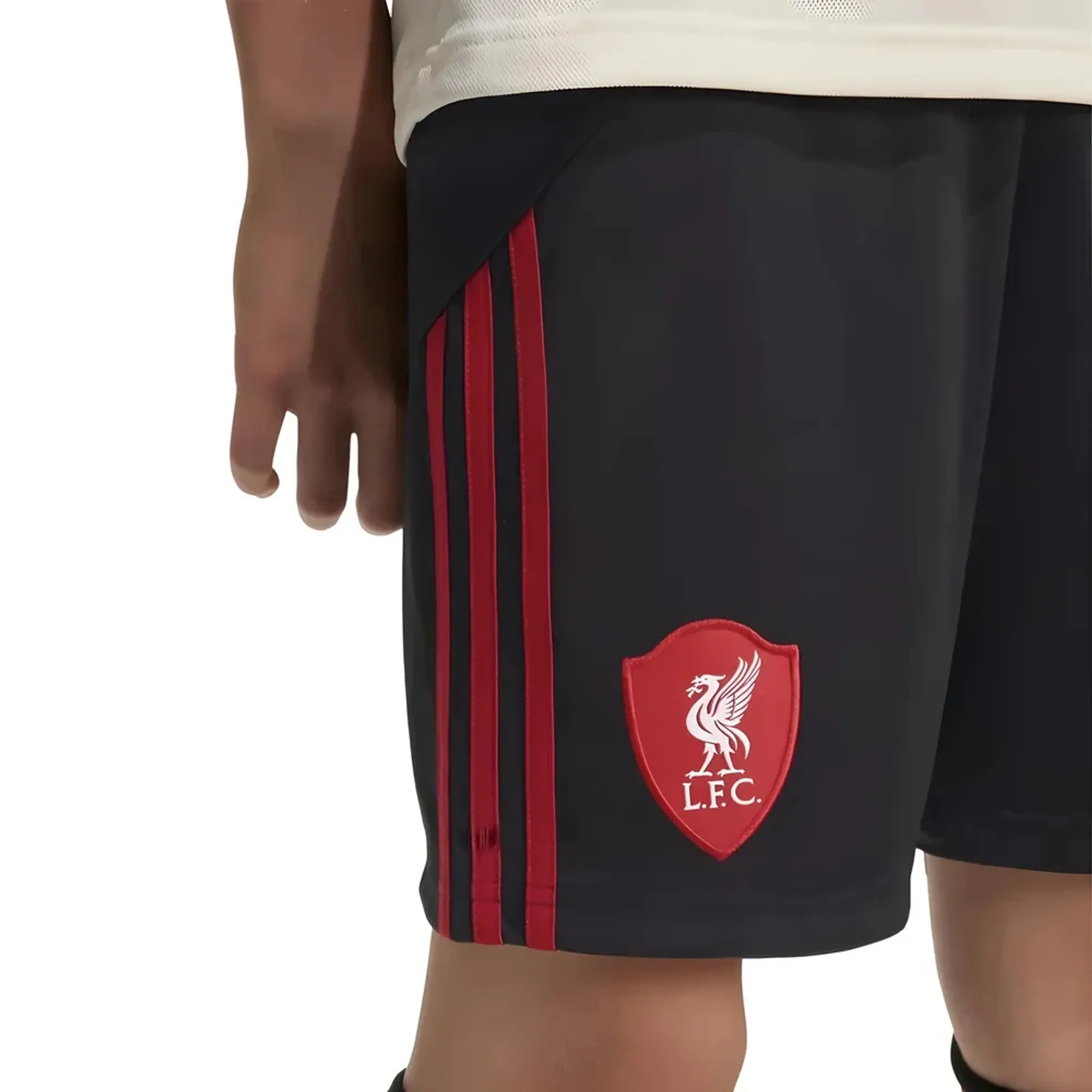 2025-2026 Liverpool Away Shorts (Black) - Kids